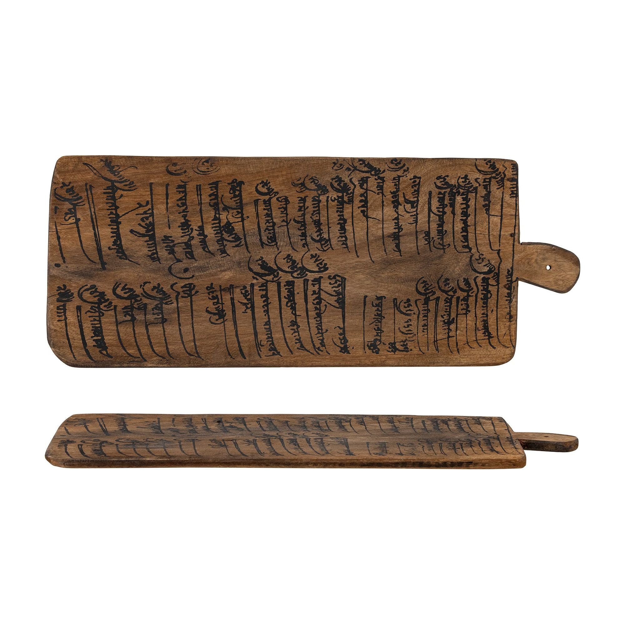 Creative Collection Gratia Bricka, Brun, Återvunnet Trä