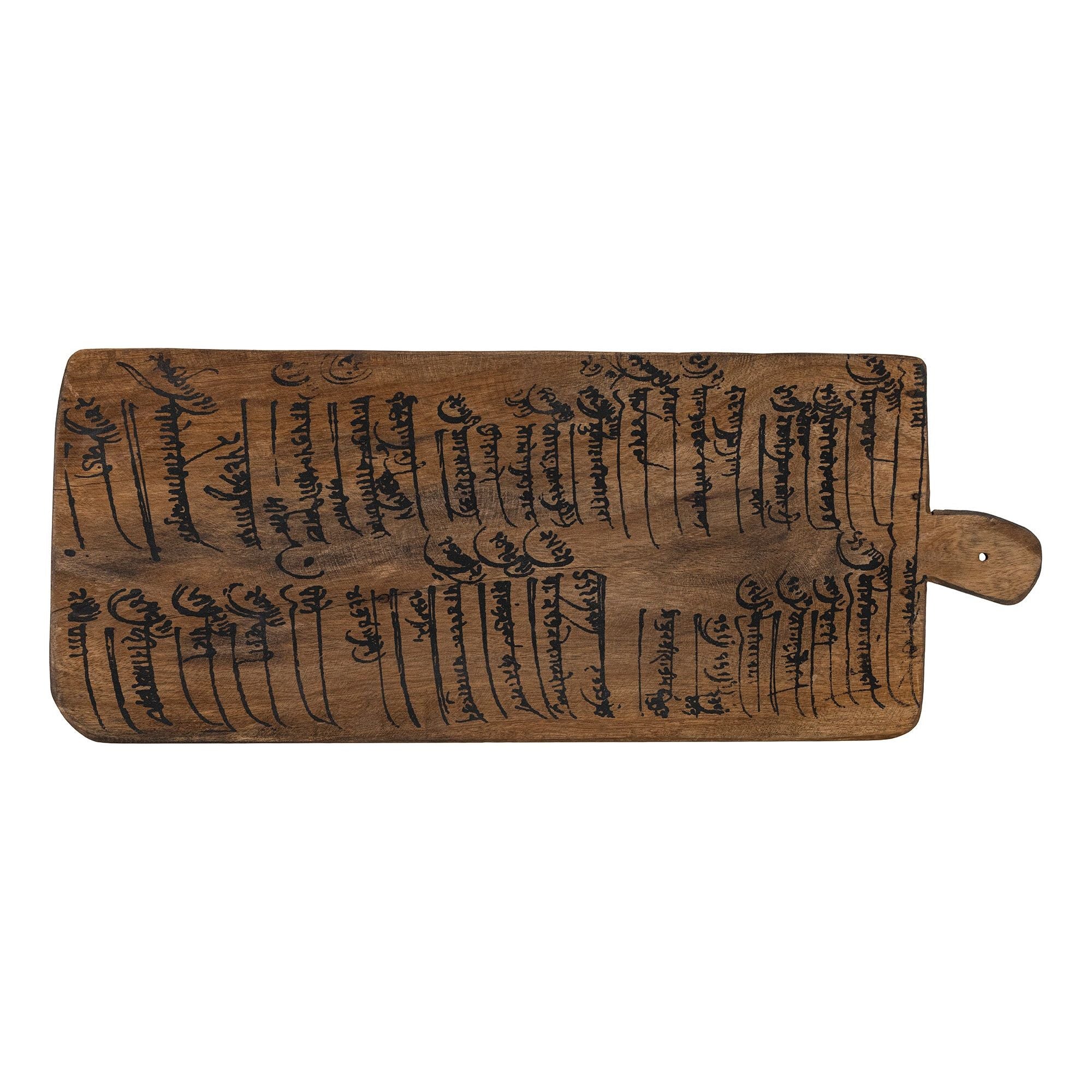 Creative Collection Gratia Bricka, Brun, Återvunnet Trä