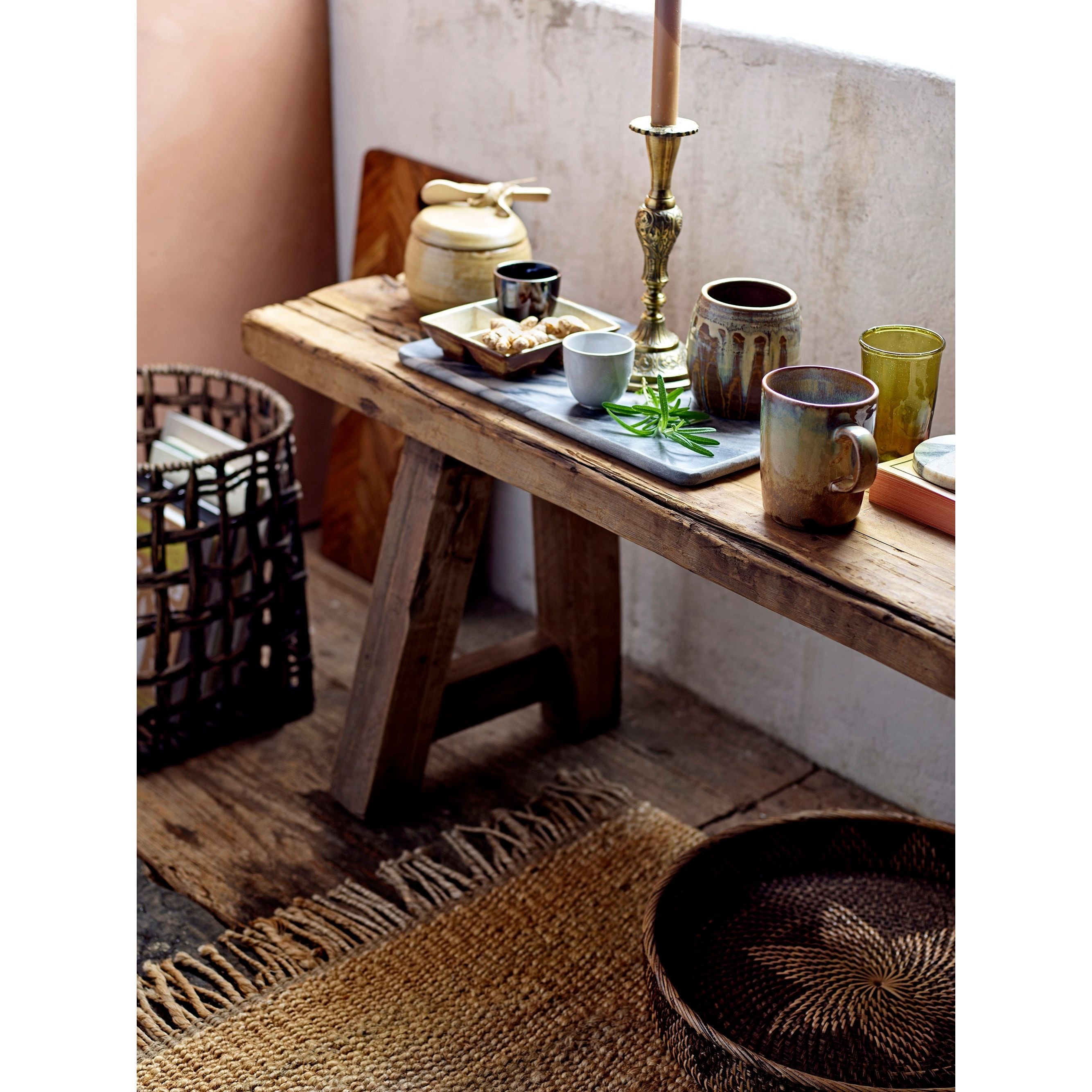 Creative Collection Lenette Ljusstake, Mässing, Aluminium