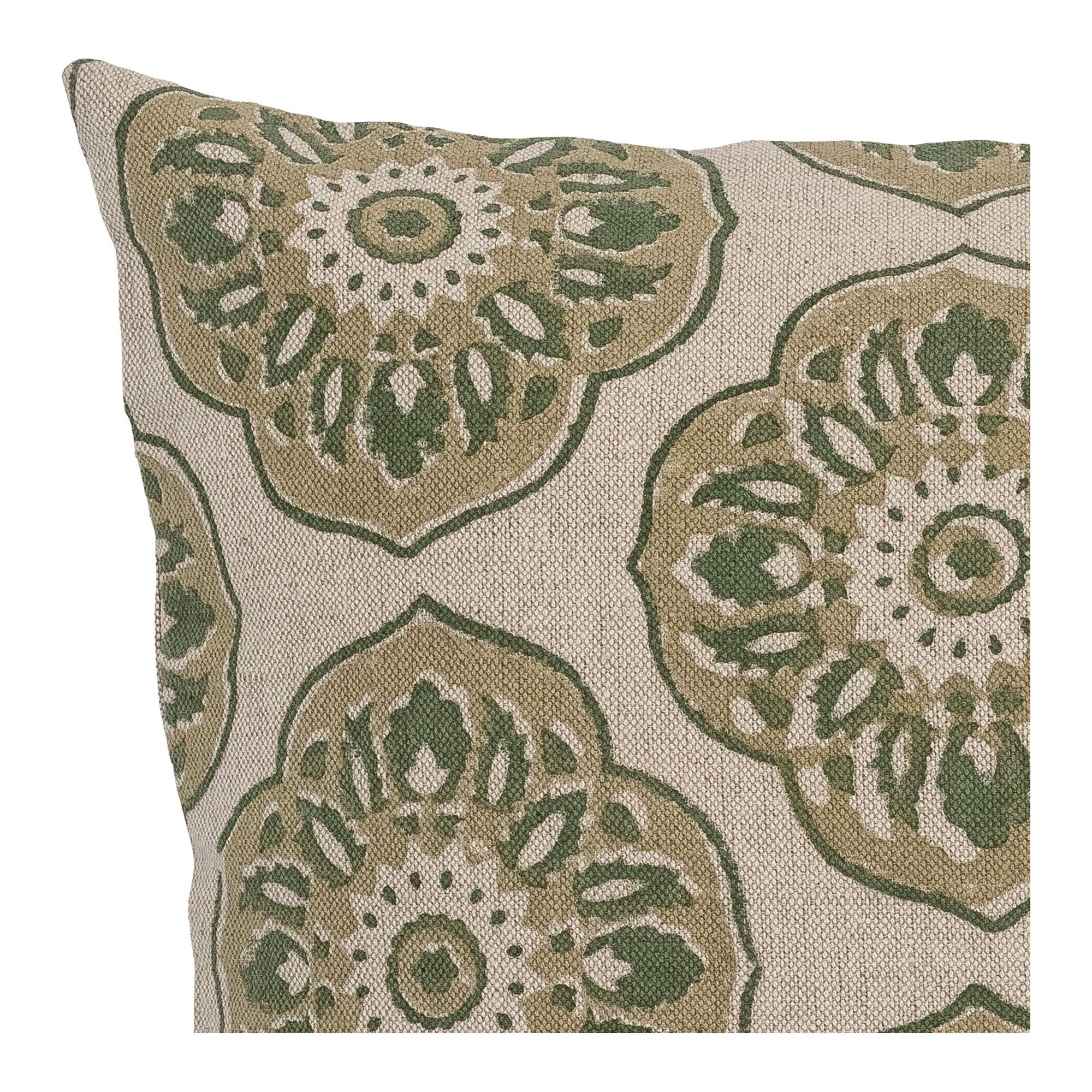 Creative Collection Nicolina Kudde, Grön, Linne