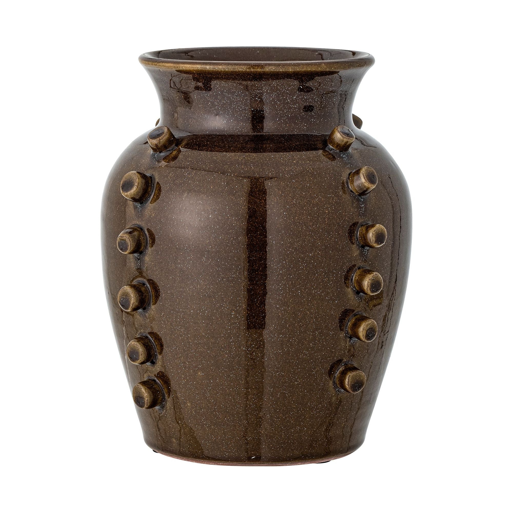 Creative Collection Hazis Deco Vas, Brun, Terrakotta