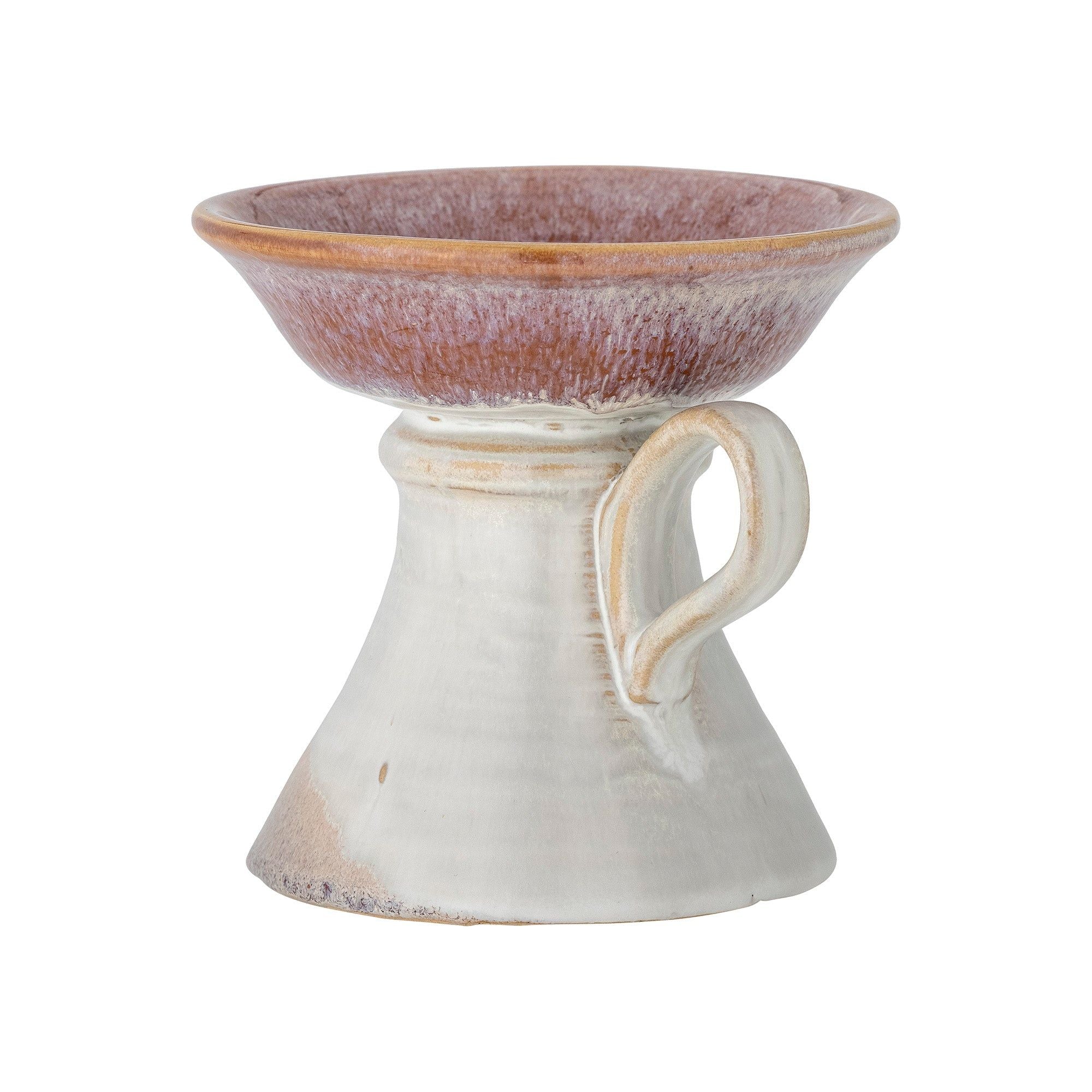 Bloomingville Soreyah Ljuslykta, Rosa, Stengods