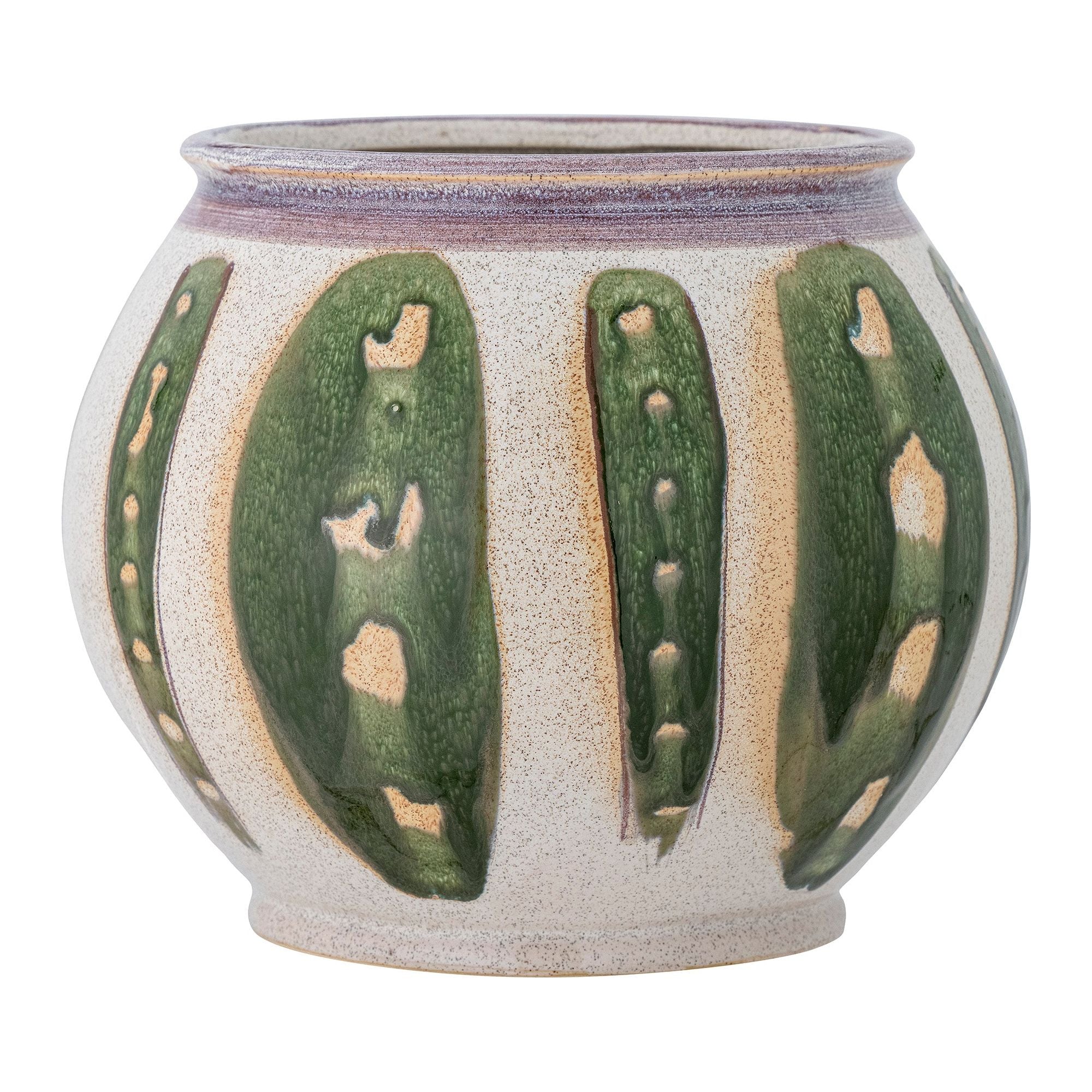 Creative Collection Sazan Blomkruka, Grön, Stengods