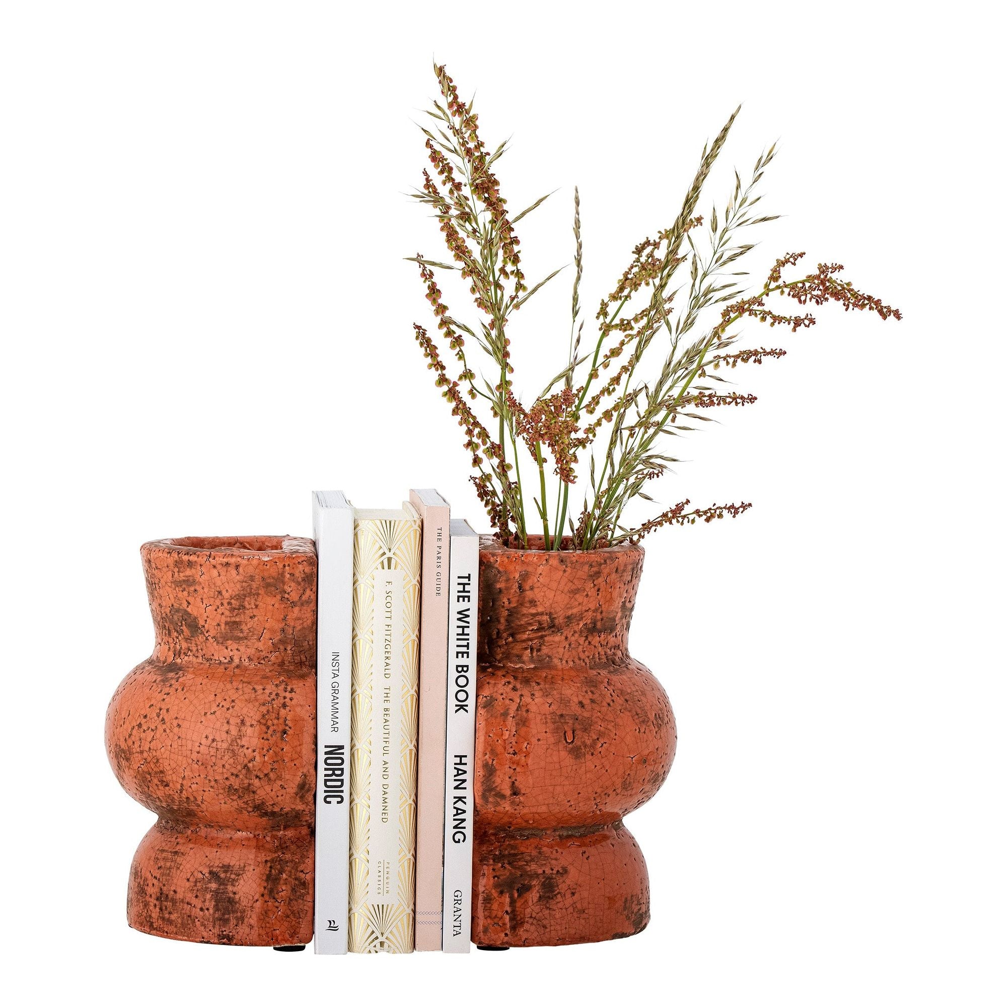 Creative Collection Maiza Bokstöd, Orange, Terrakotta