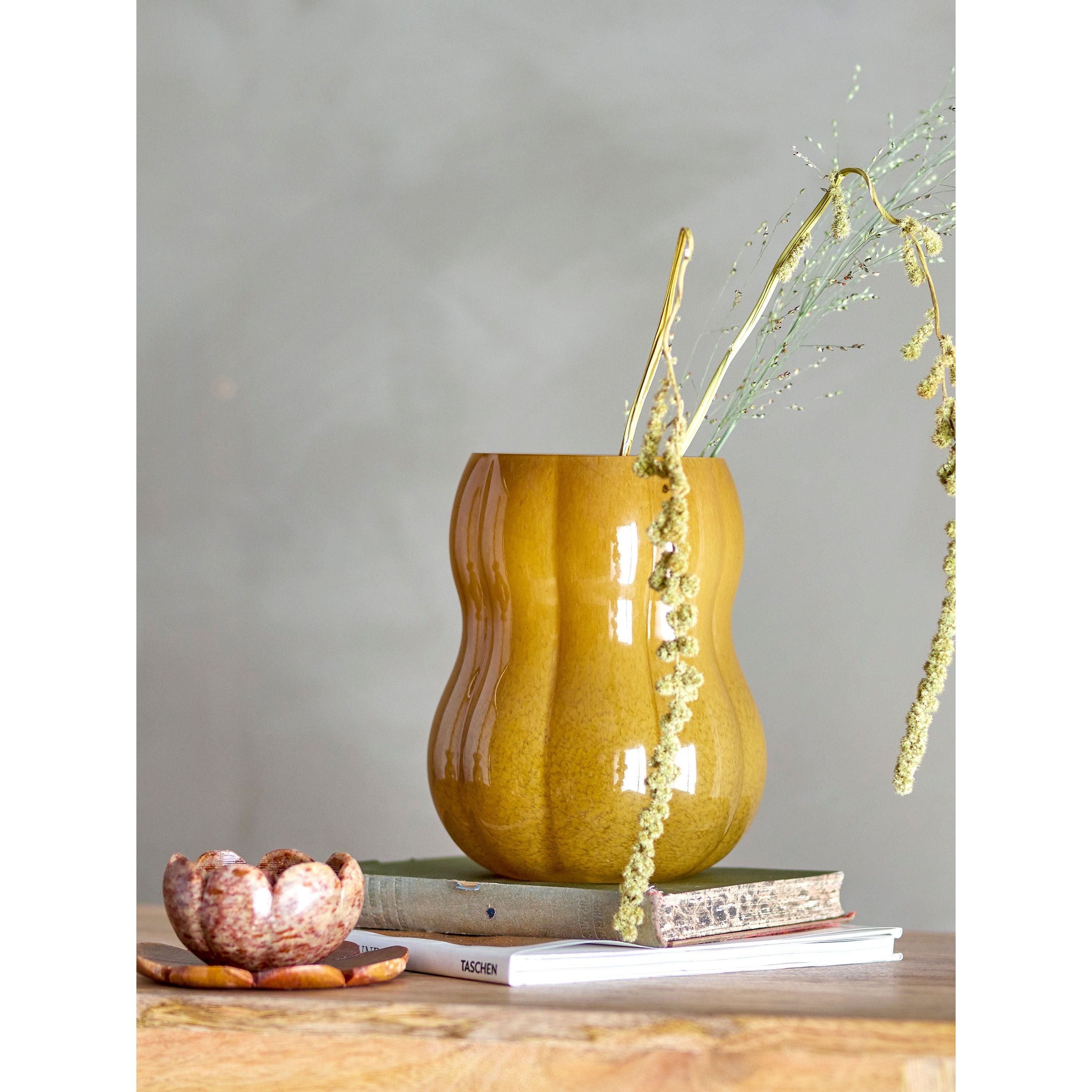 Creative Collection Pumpkin Vas, Brun, Glas