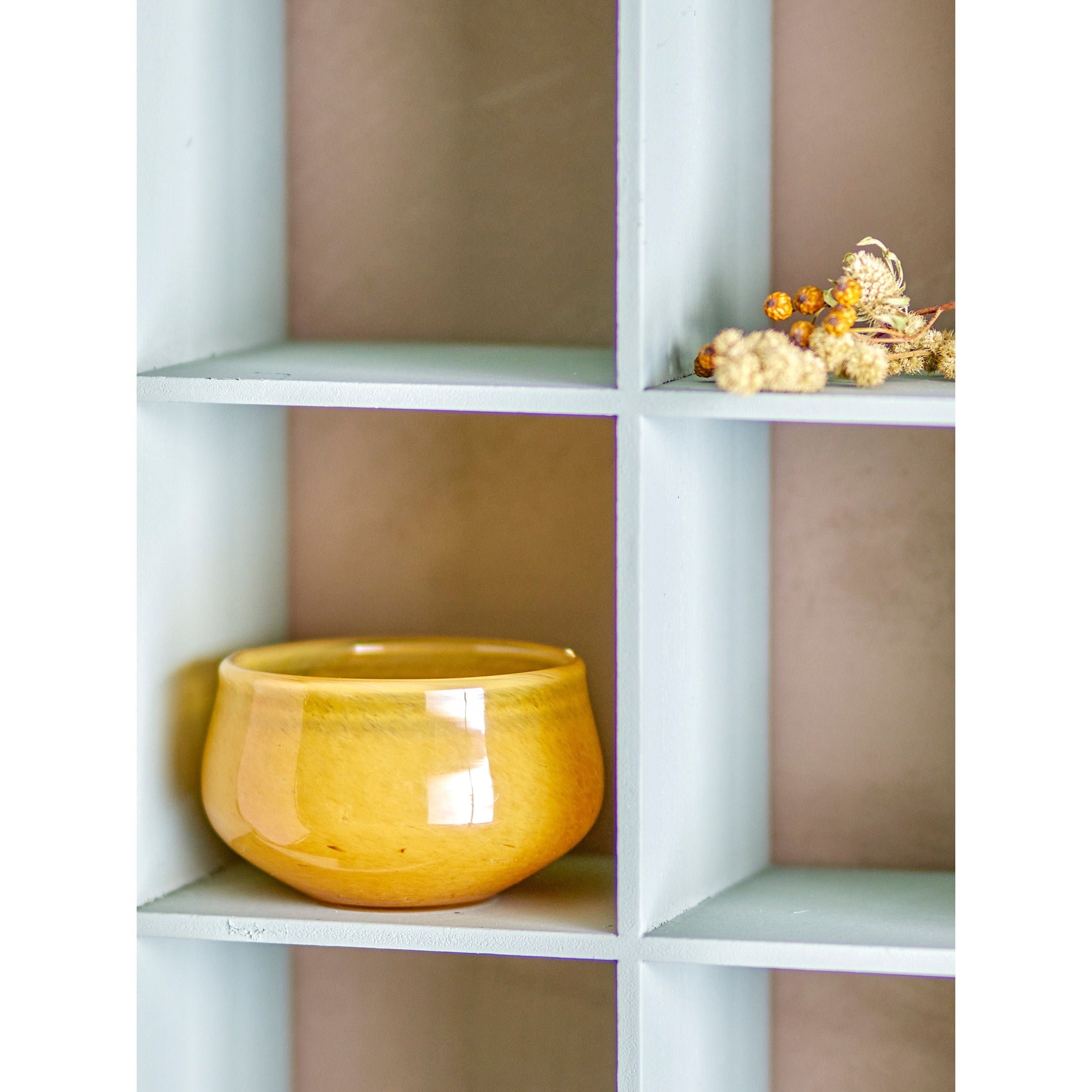 Creative Collection Jose Votivljus, Gul, Glas