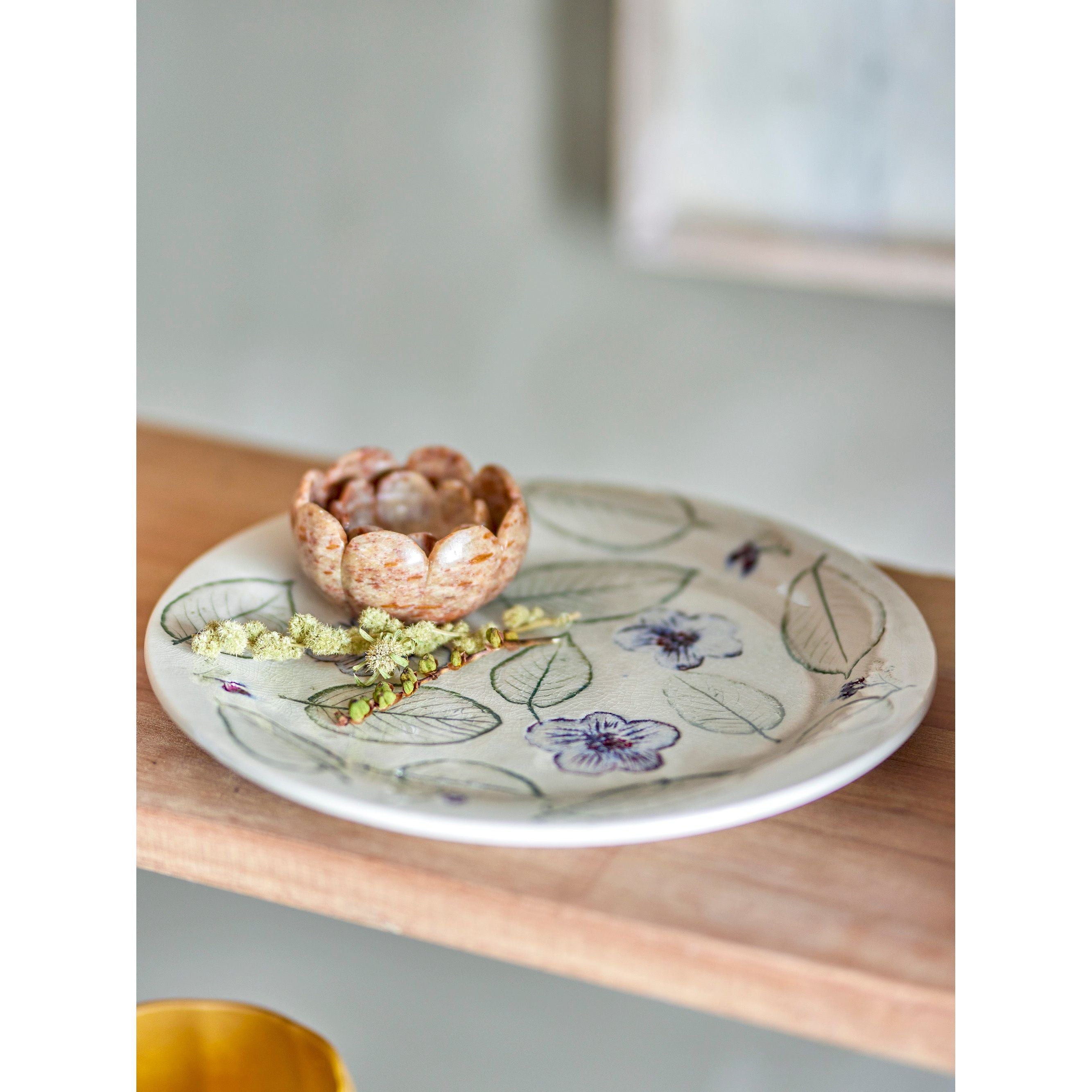 Creative Collection Marlem Bricka, Grön, Stengods