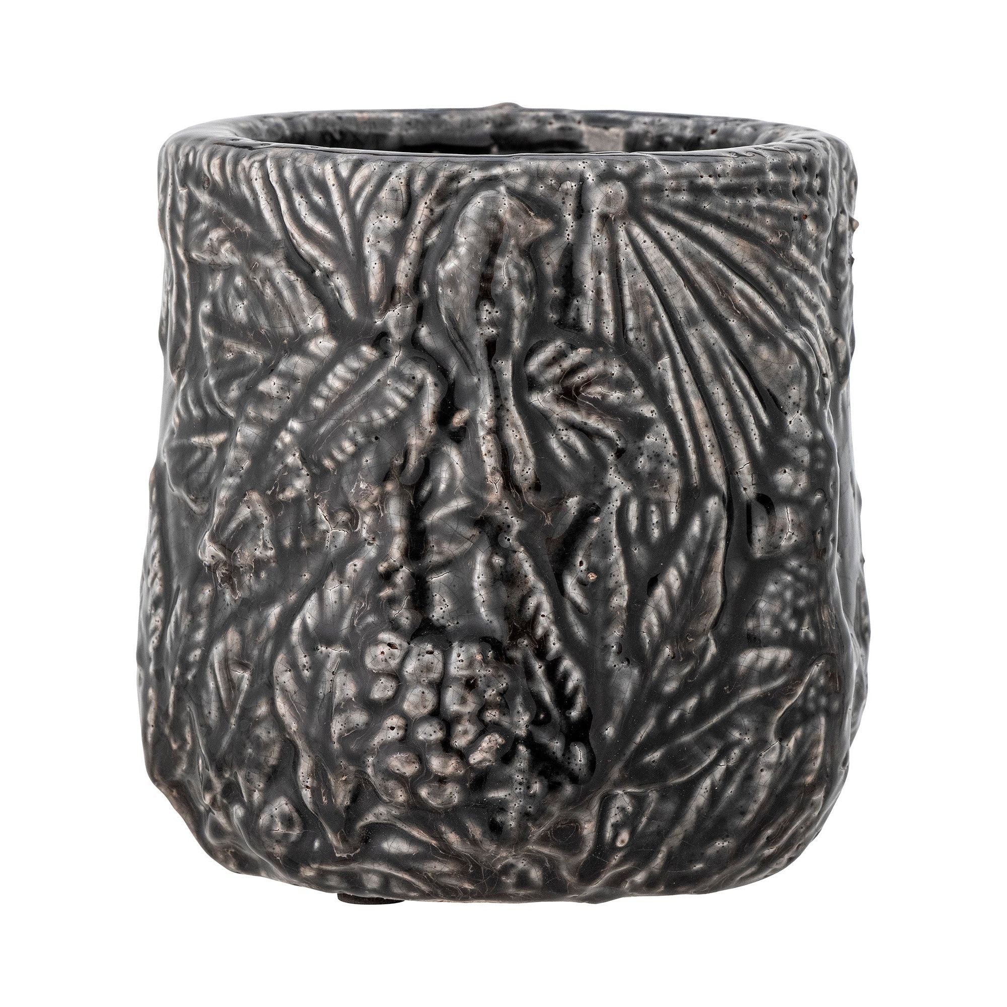 Creative Collection Nikou Deco Blomkruka, Svart, Terrakotta