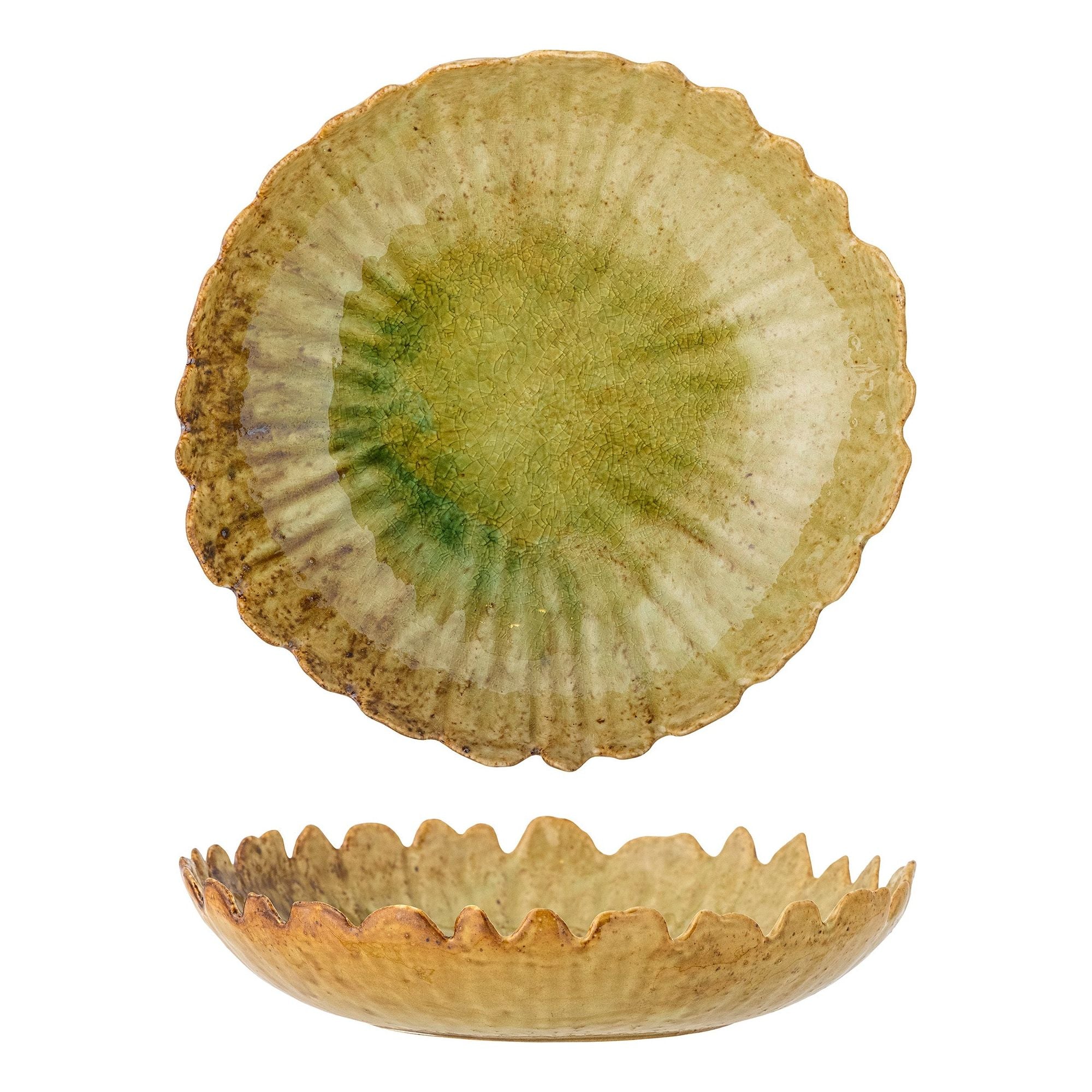 Creative Collection Matino Skål, Grön, Stengods