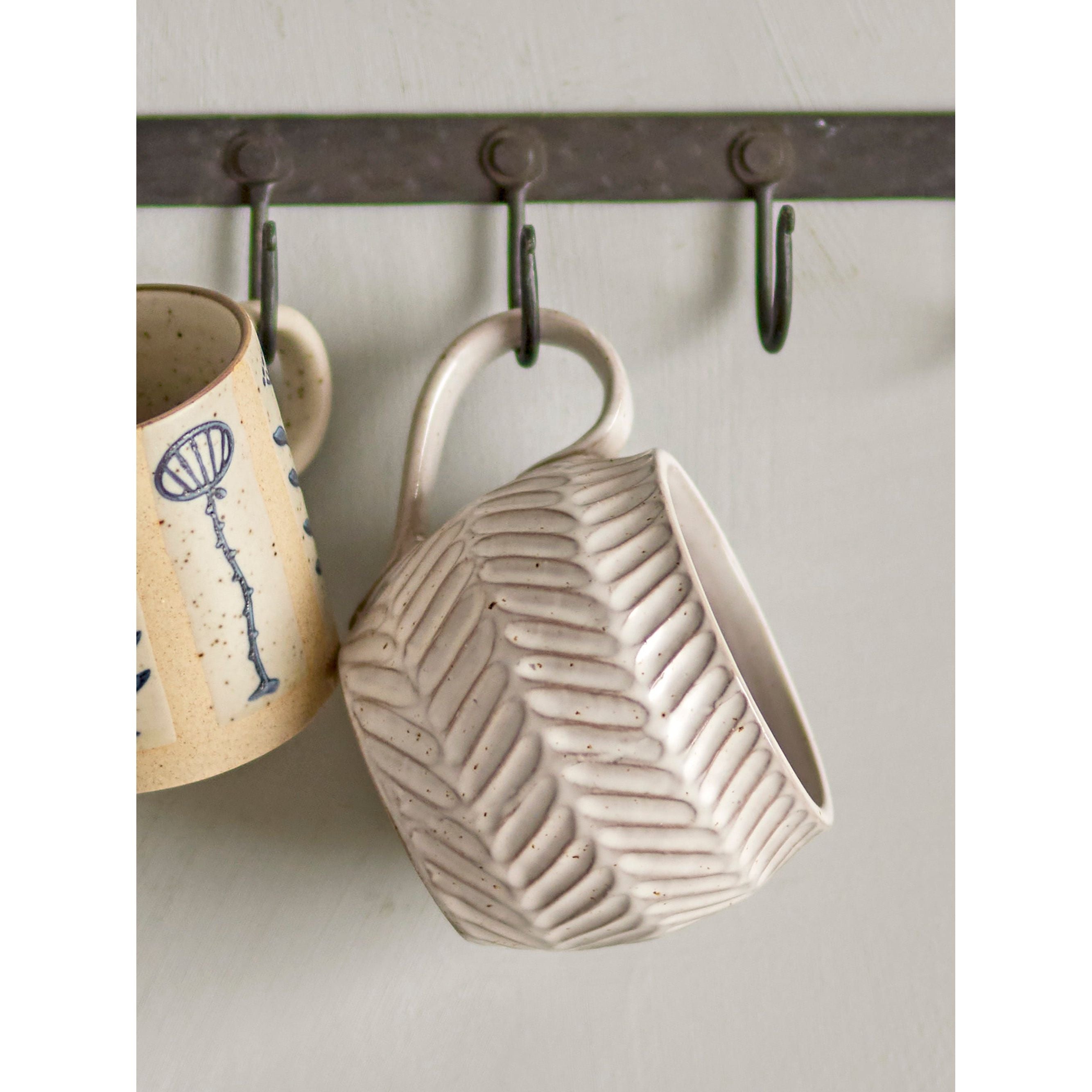 Creative Collection Maian Mugg, Vit, Stengods