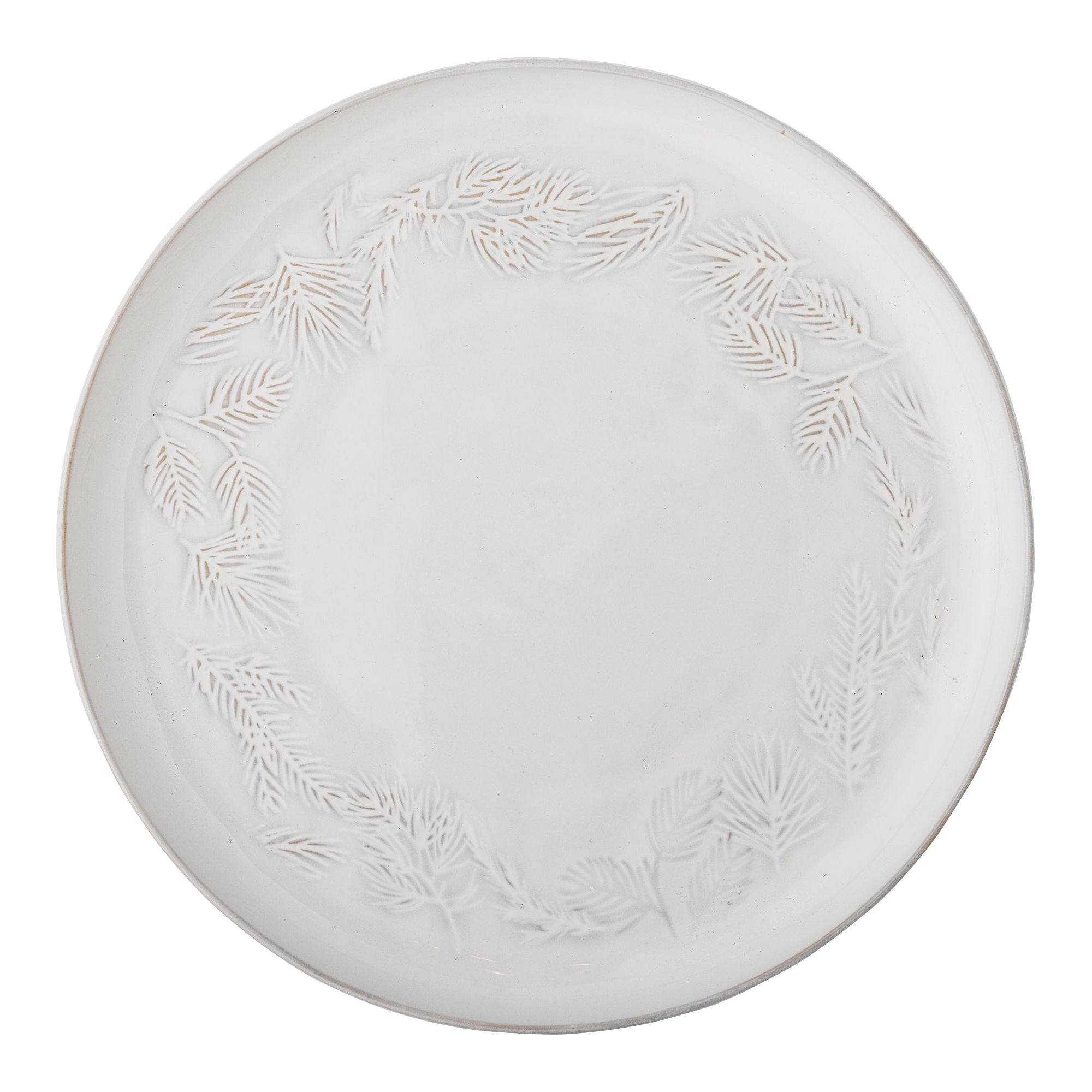 Bloomingville Winter Serveringsfat, Natur, Stengods