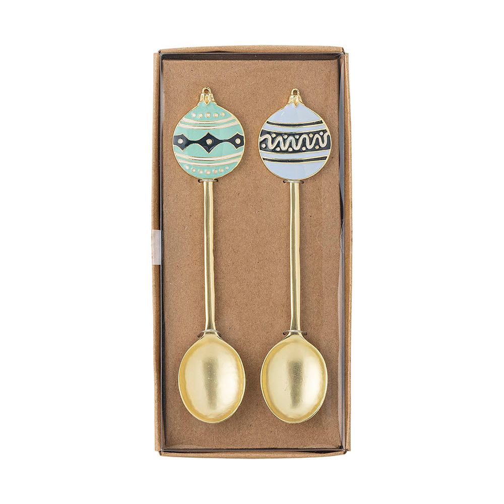 Bloomingville Freydis Sked, Blå, Zinklegering