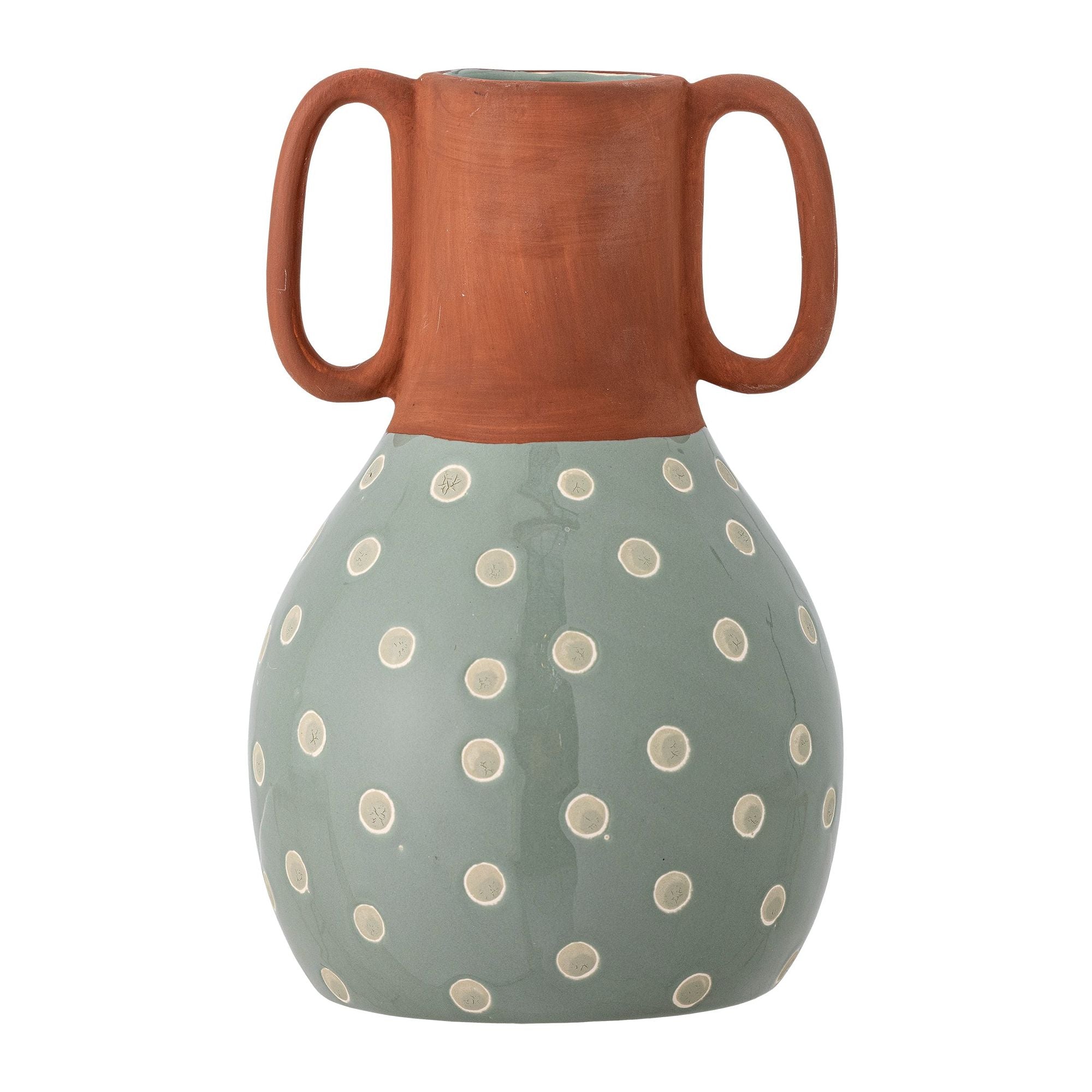 Creative Collection Hercule Vas, Grön, Lergods