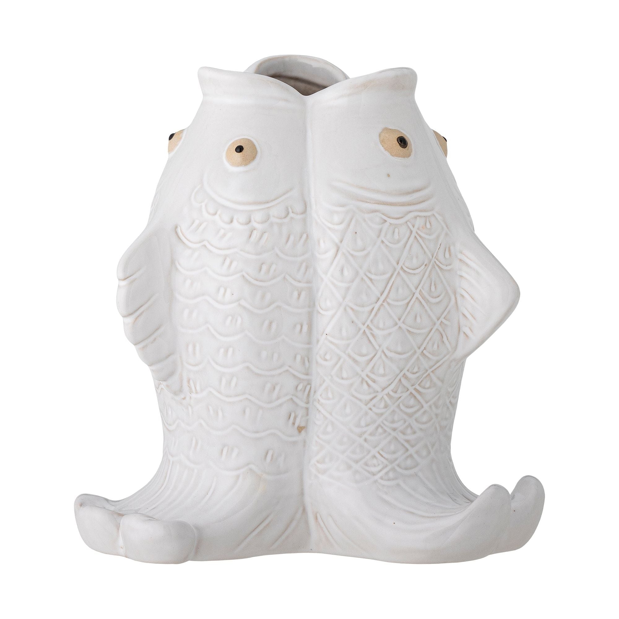 Creative Collection Fili Vas, Vit, Stengods