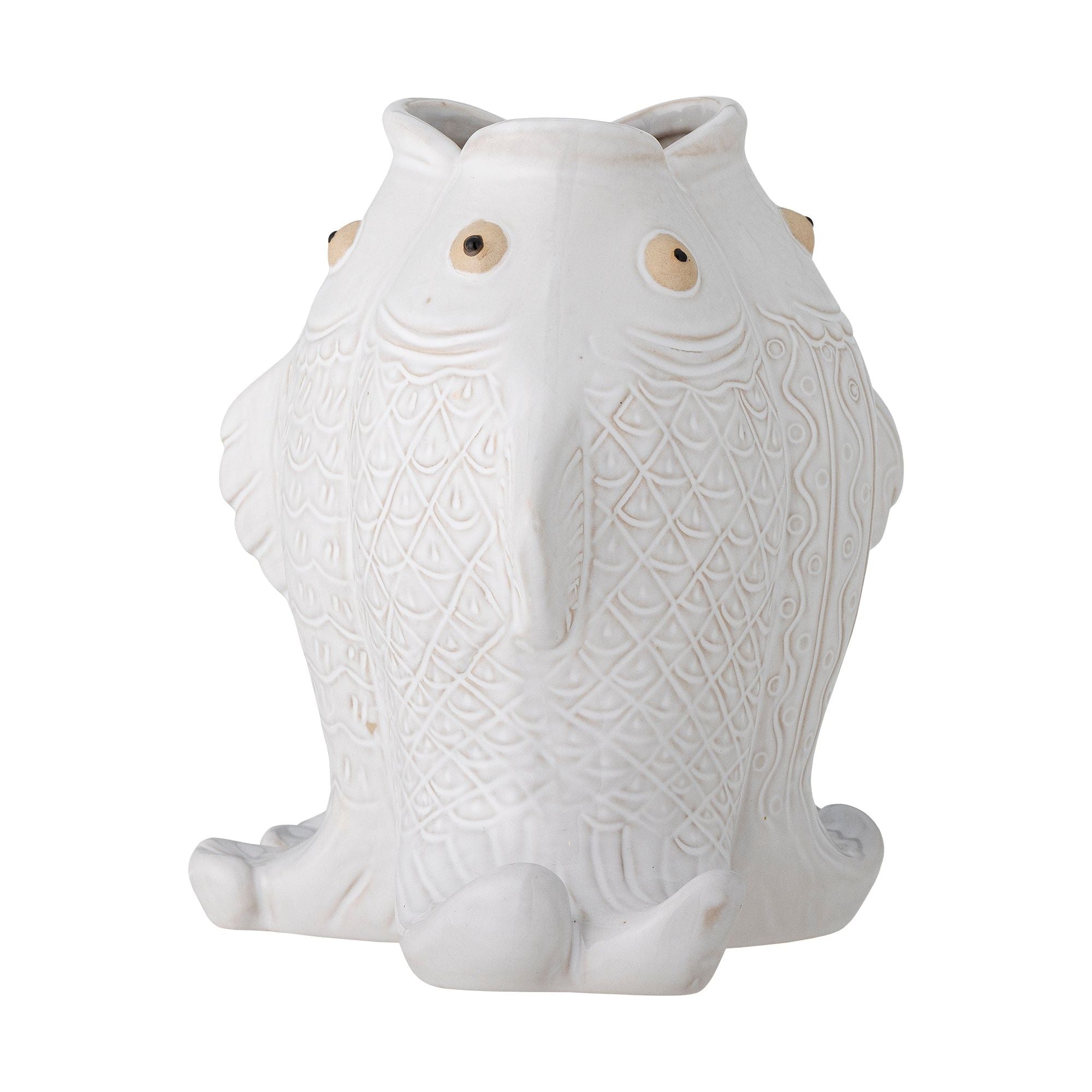 Creative Collection Fili Vas, Vit, Stengods