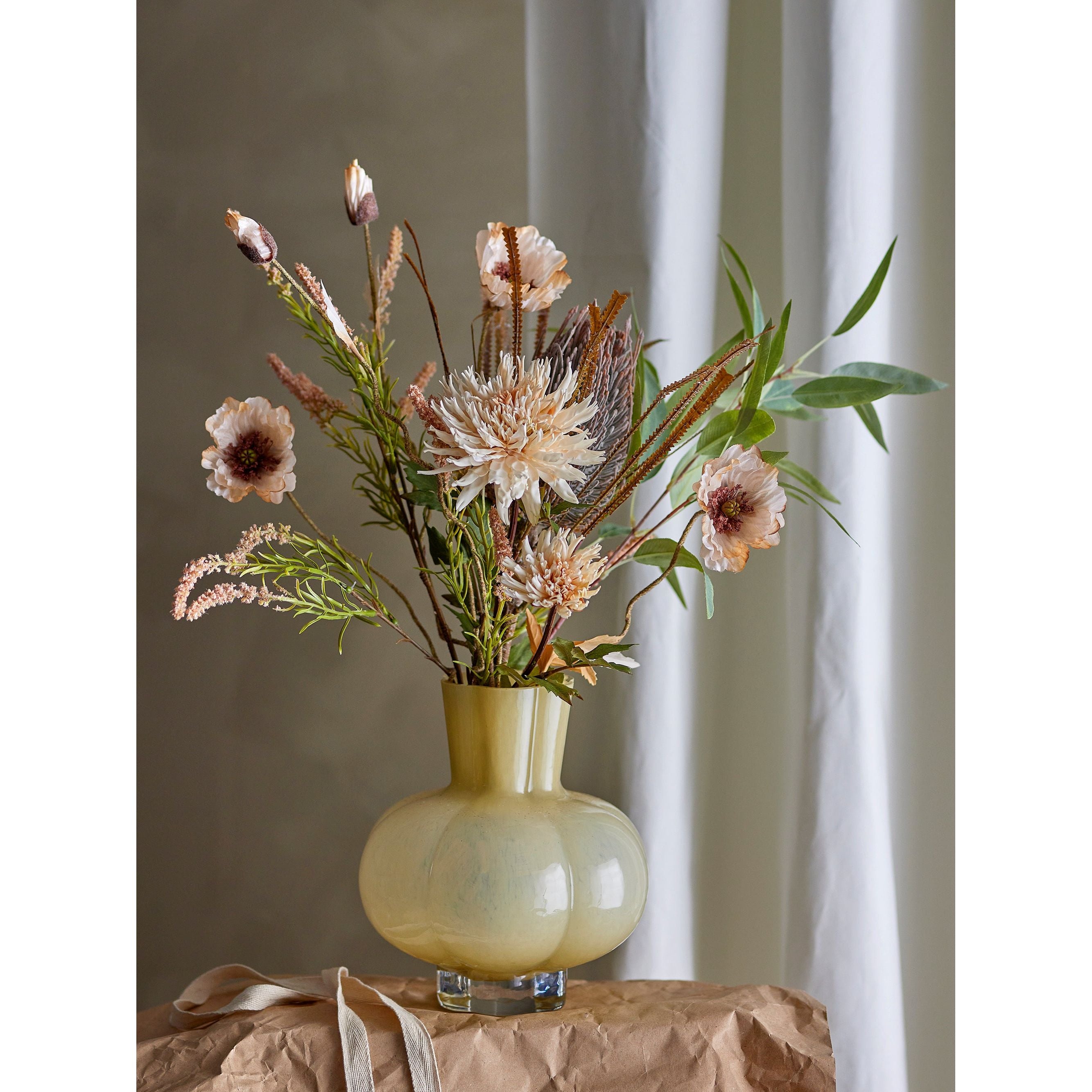 Bloomingville Alyssa vas 23,5 cm gul