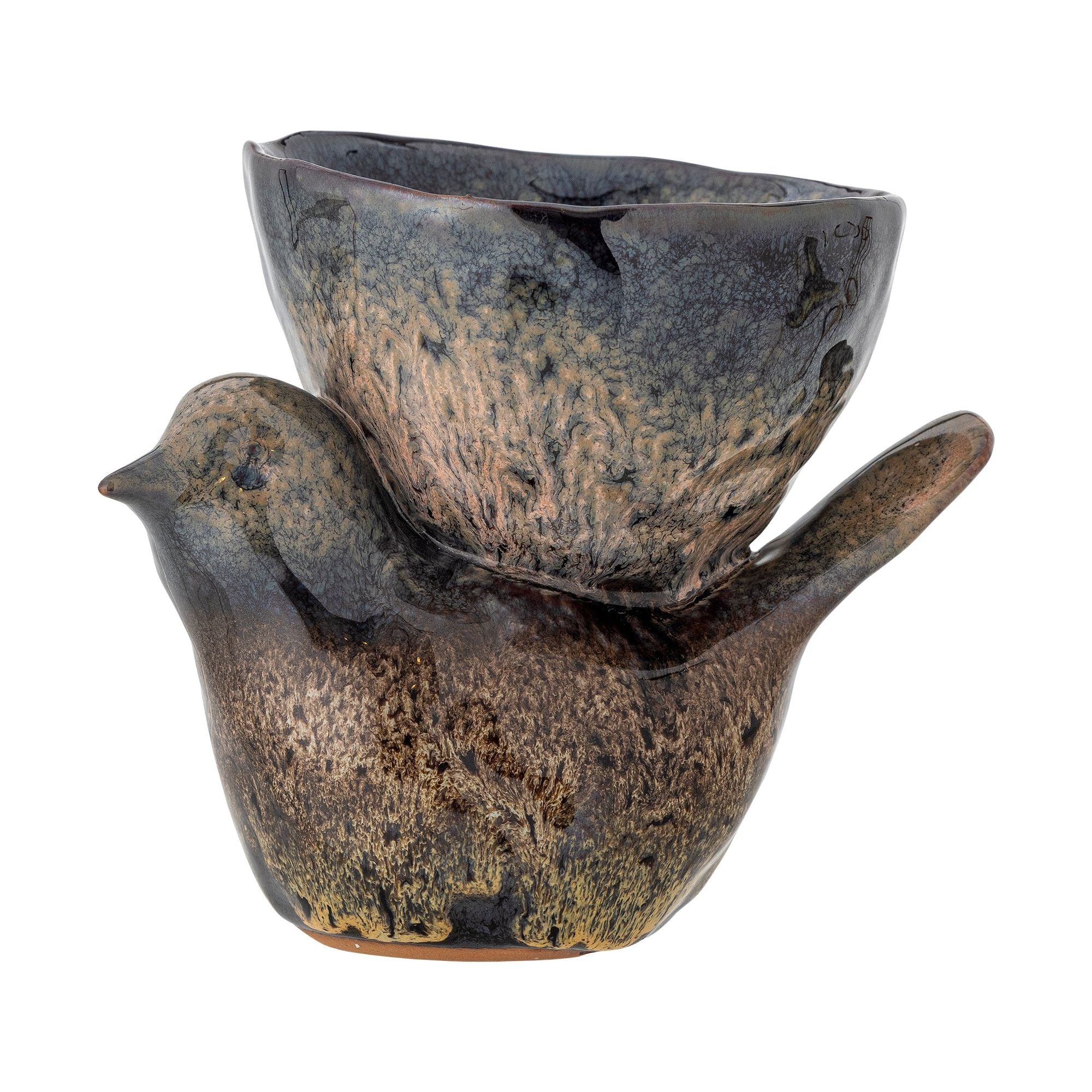 Creative Collection Phil Deco, Brun, Stengods