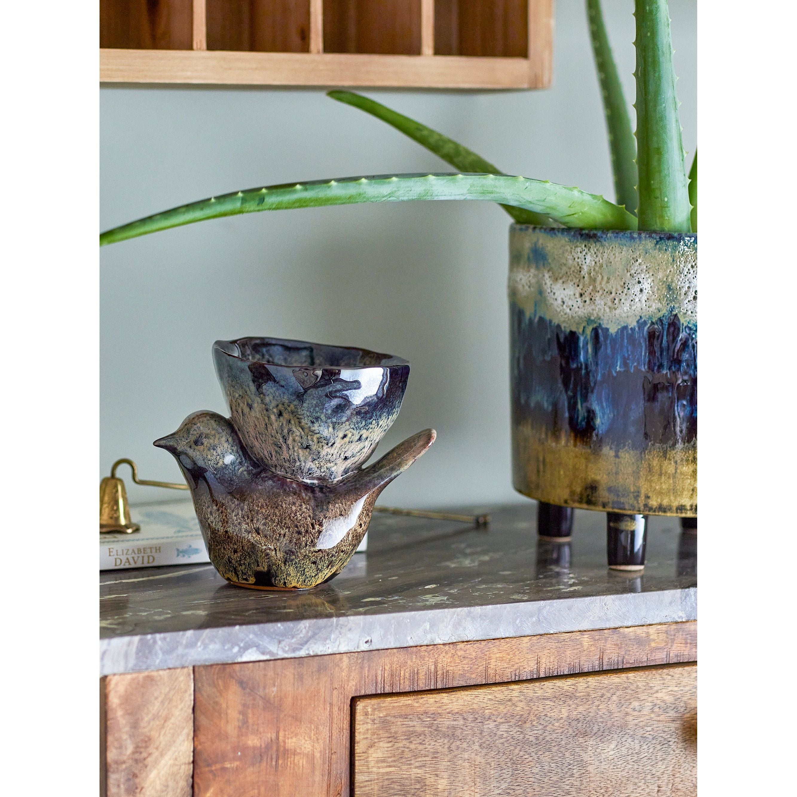 Creative Collection Phil Deco, Brun, Stengods