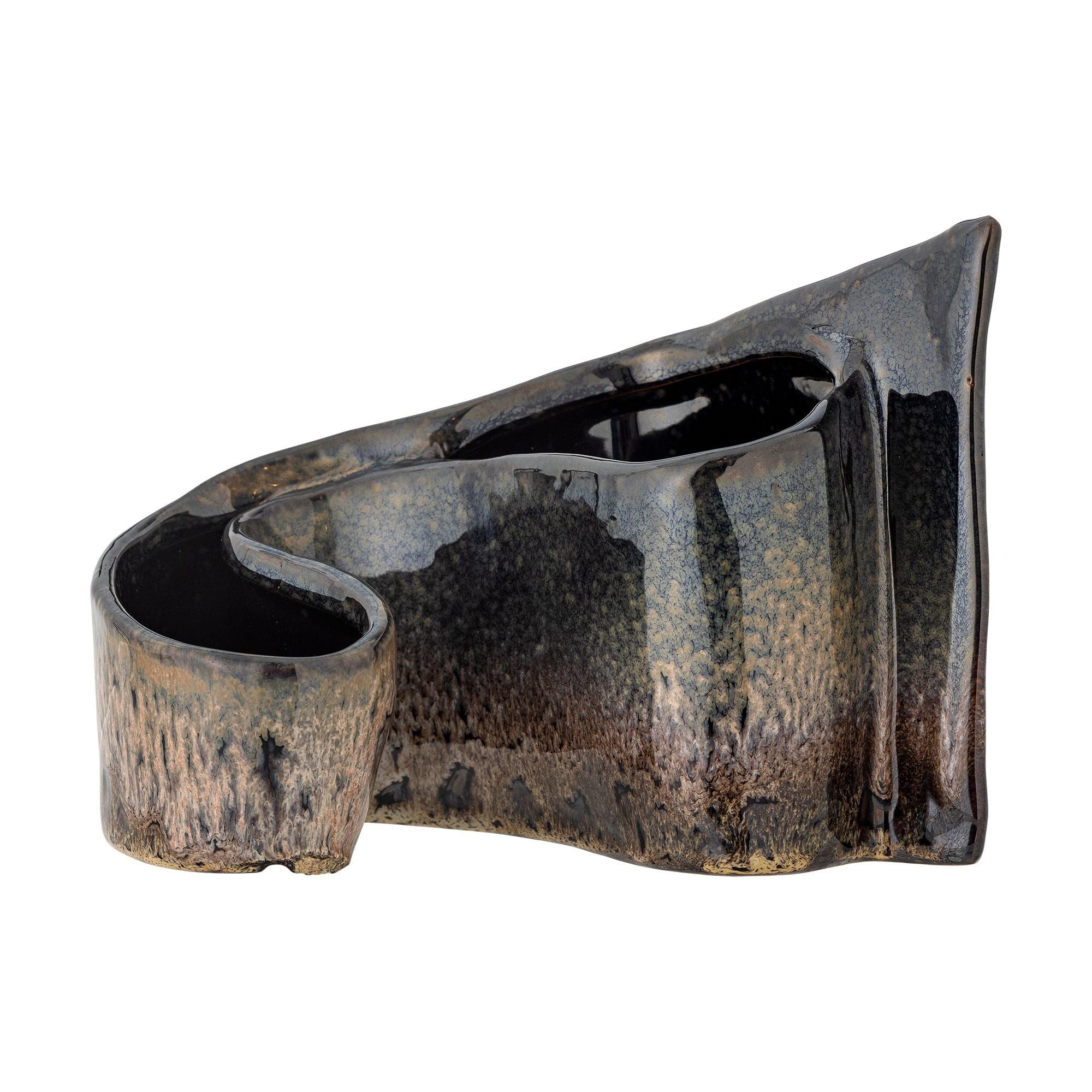 Creative Collection Phil Deco, Brun, Stengods