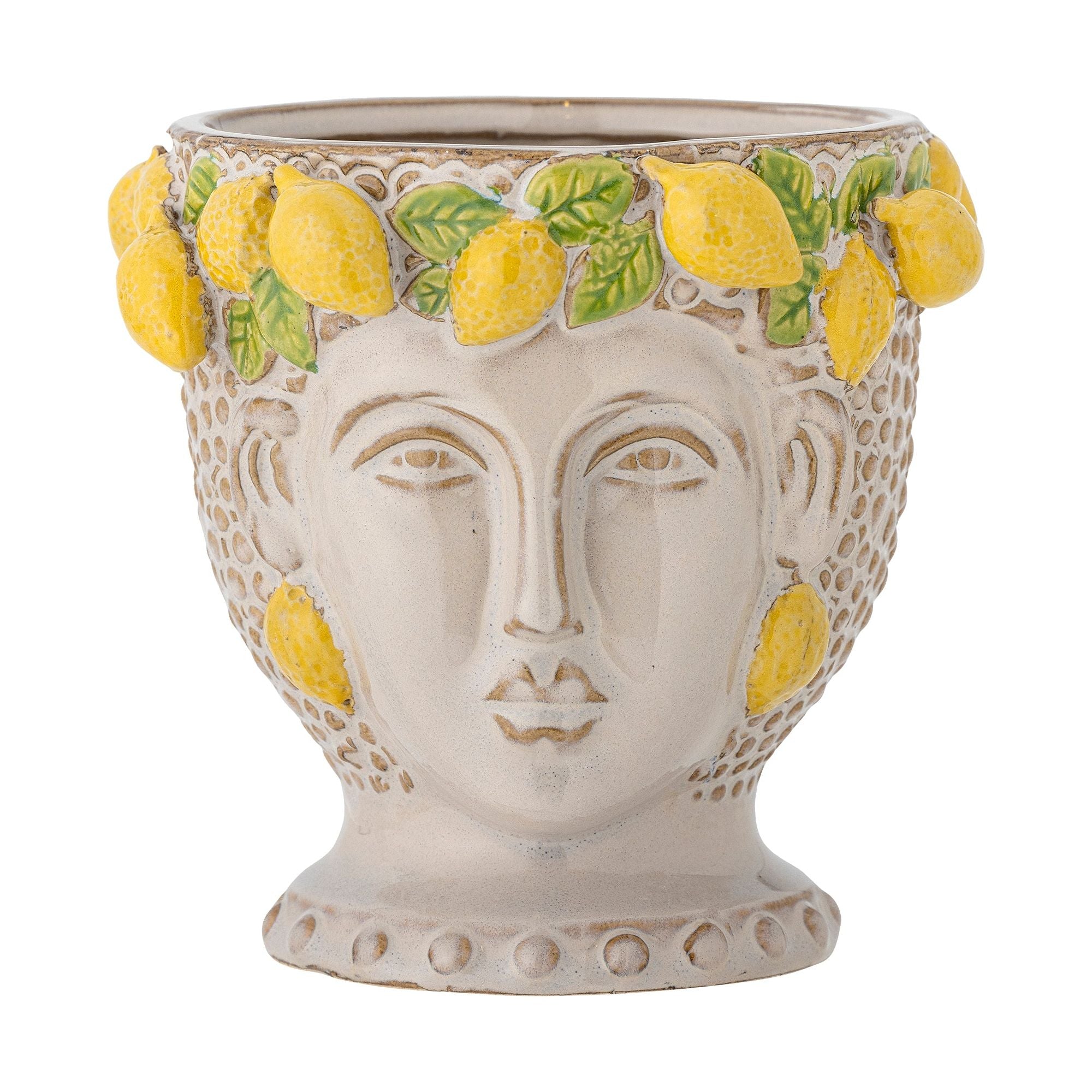 Creative Collection Limone Blomkruka, Gul, Stengods