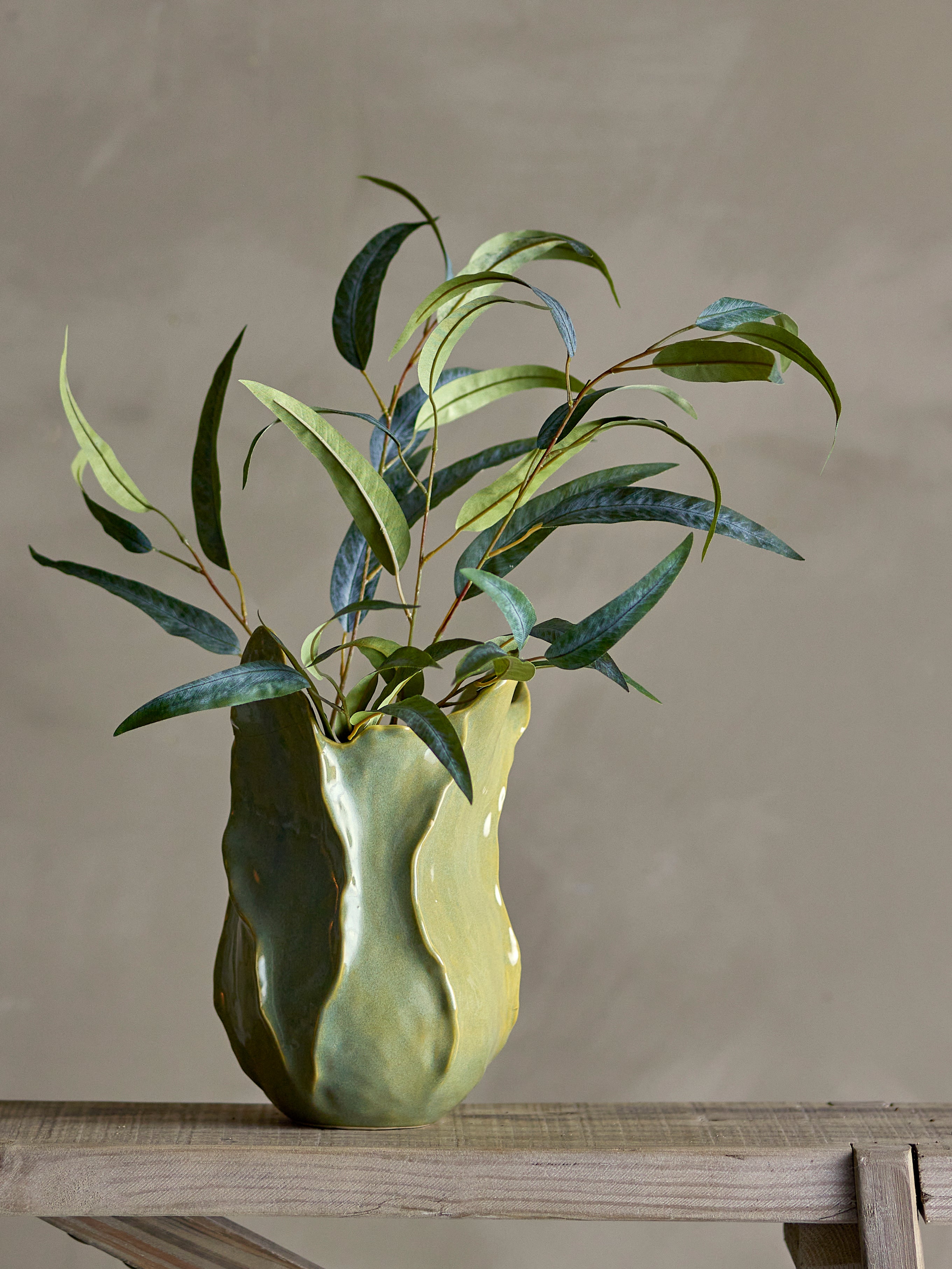 Bloomingville Eucalyptus Stjälk, Grön, Konstgjorda Blommor