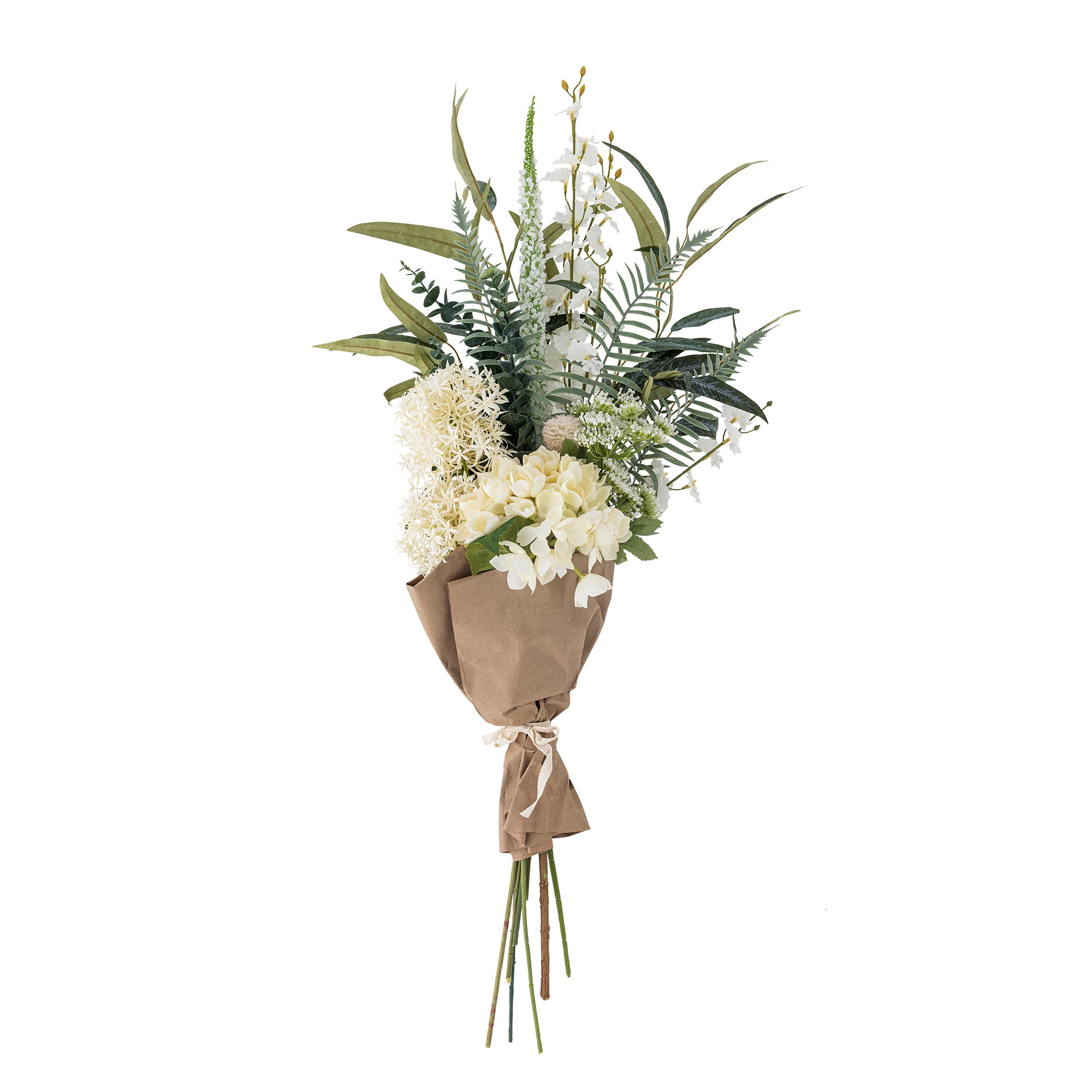 Bloomingville Symphonie Bouquet, Vit, Konstgjorda Blommor
