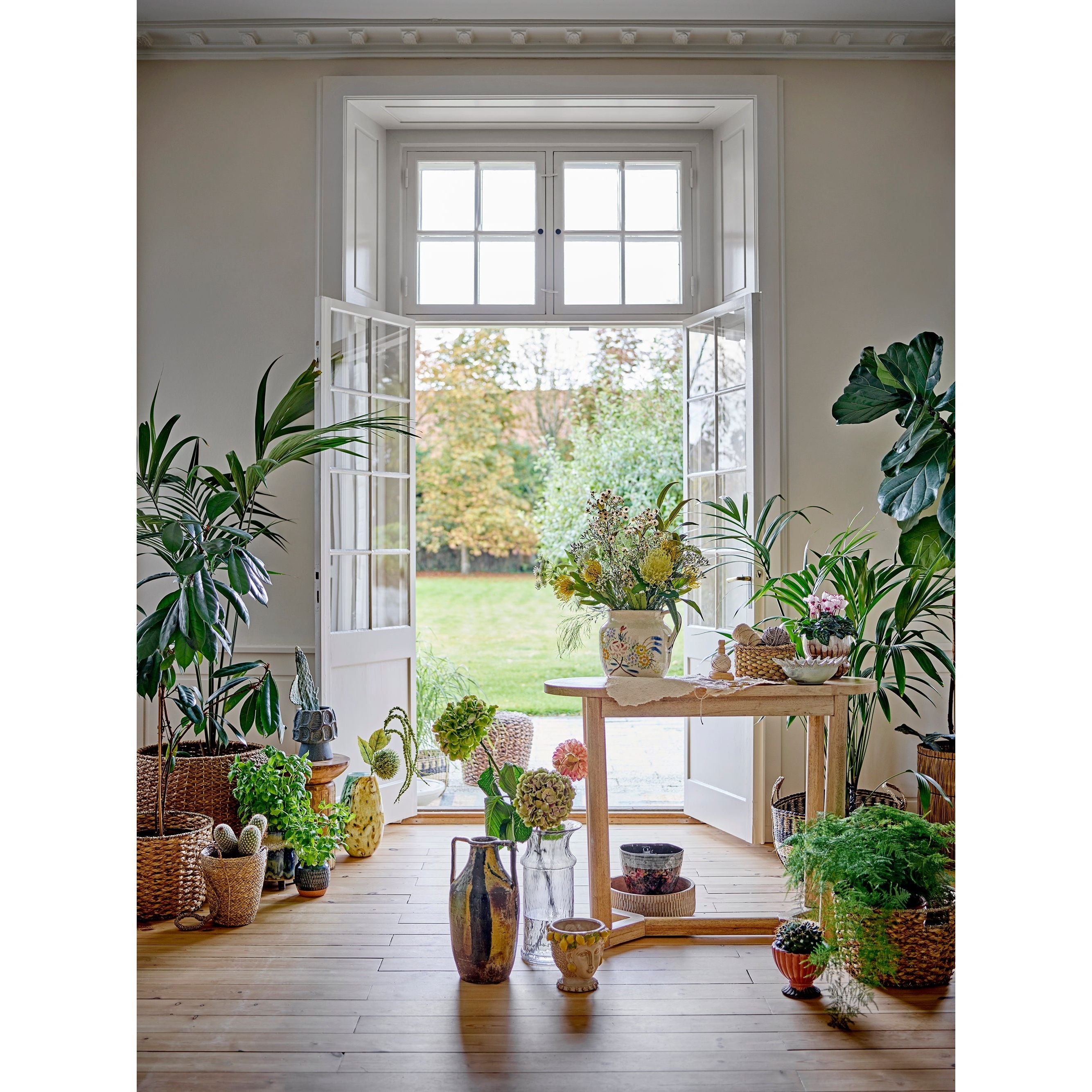 Creative Collection Avie Deco Vas, Natur, Terrakotta
