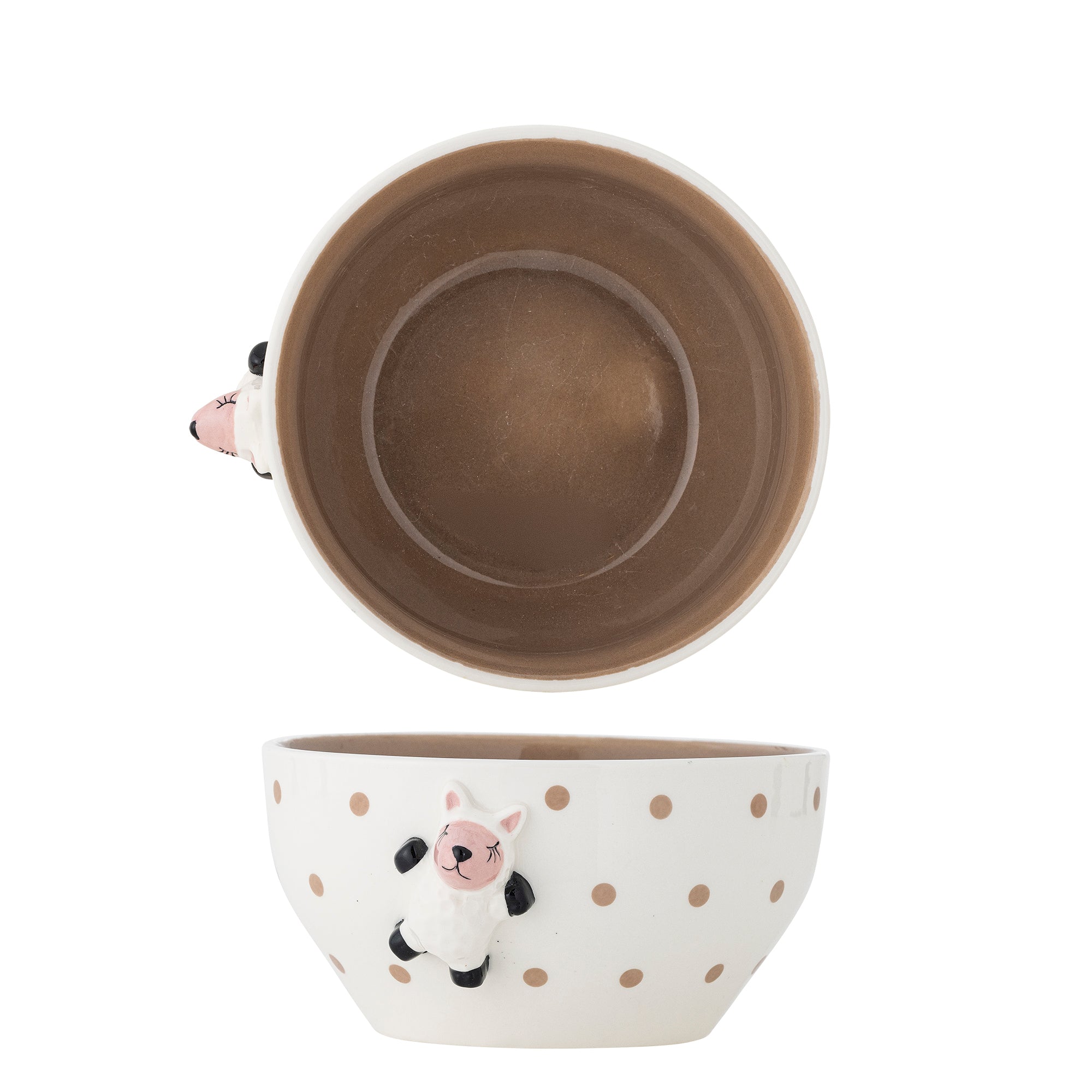 Bloomingville Mini Dolly Skål, Brun, Stengods