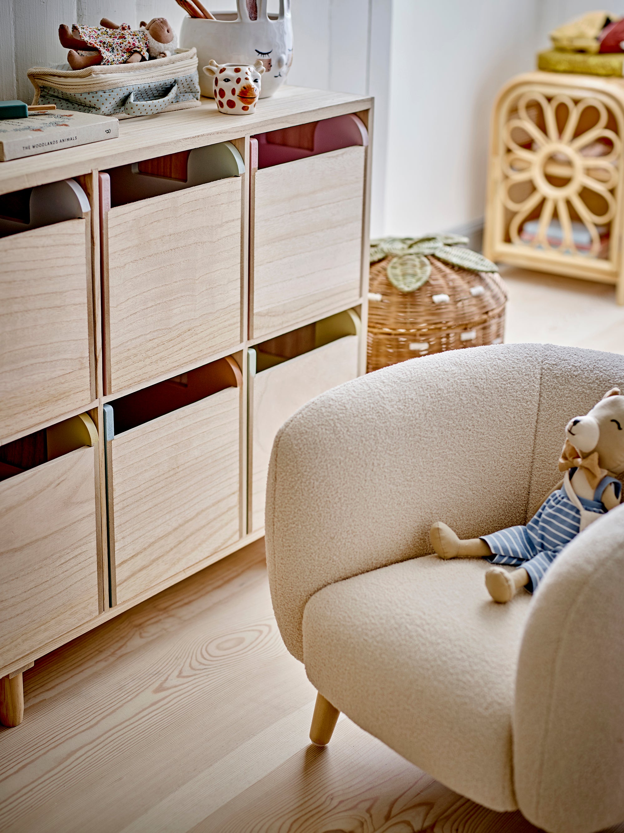 Bloomingville Mini Alazar Vas, Brun, Stengods