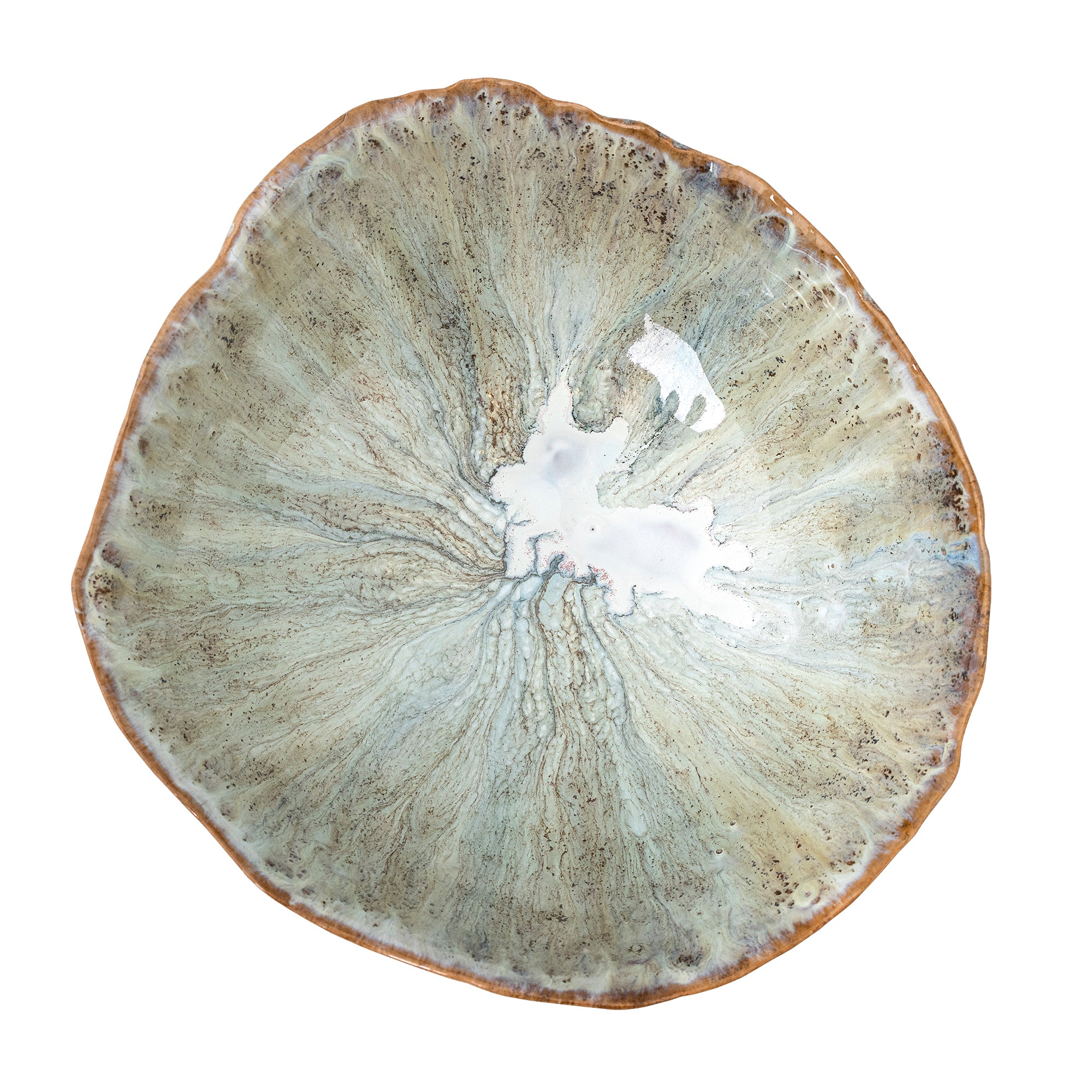 Bloomingville Joby Skål, Blå, Stengods