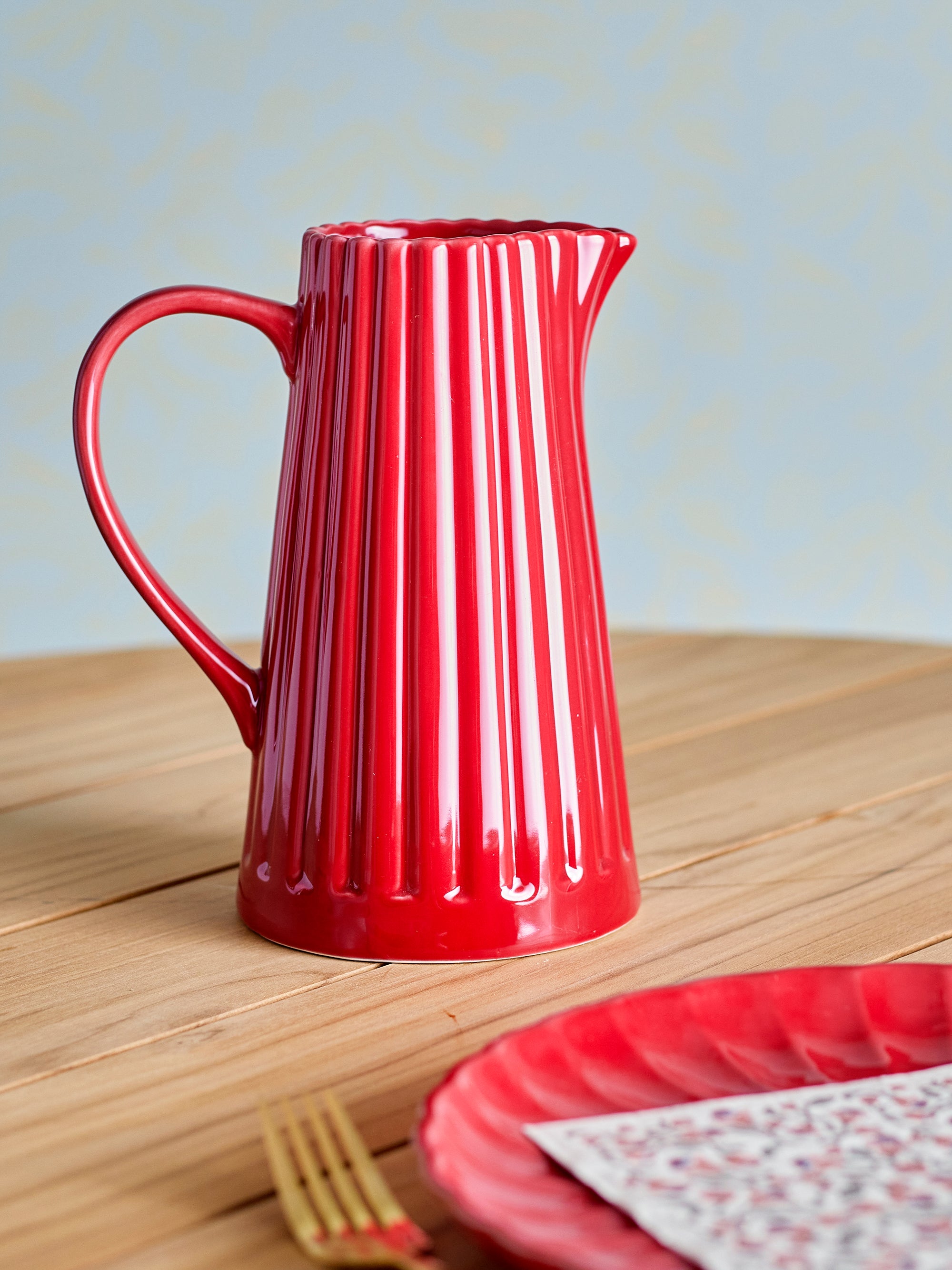 Bloomingville Latina Kanna, Röd, Keramik