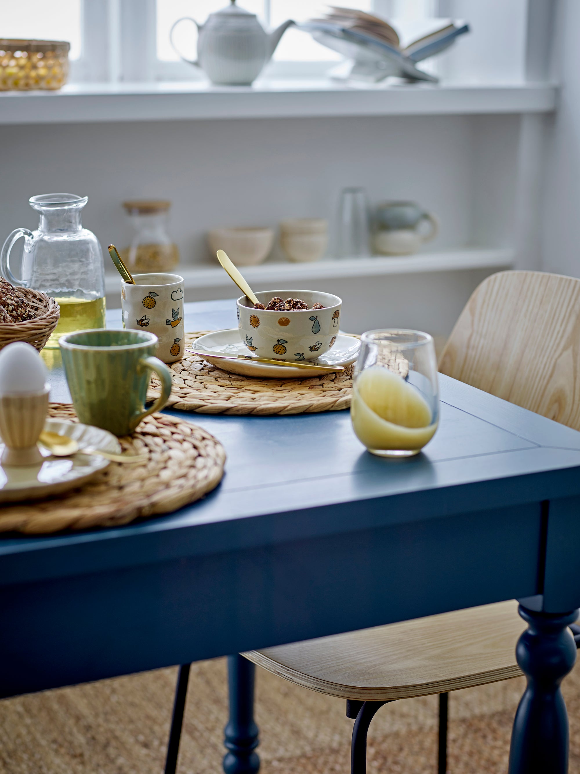 Bloomingville Latina Äggkopp, Natur, Stengods