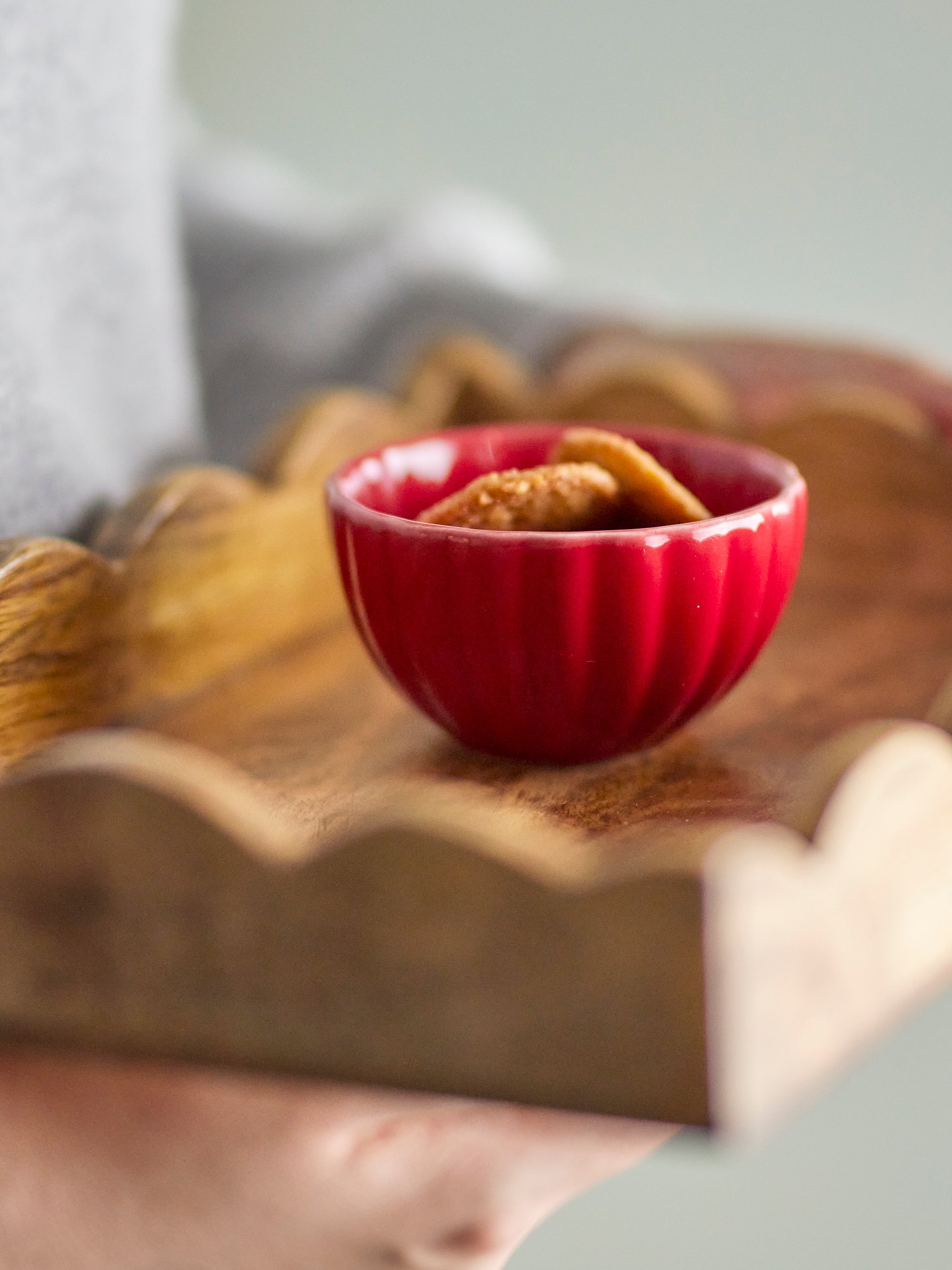 Bloomingville Latina Skål, Röd, Stengods