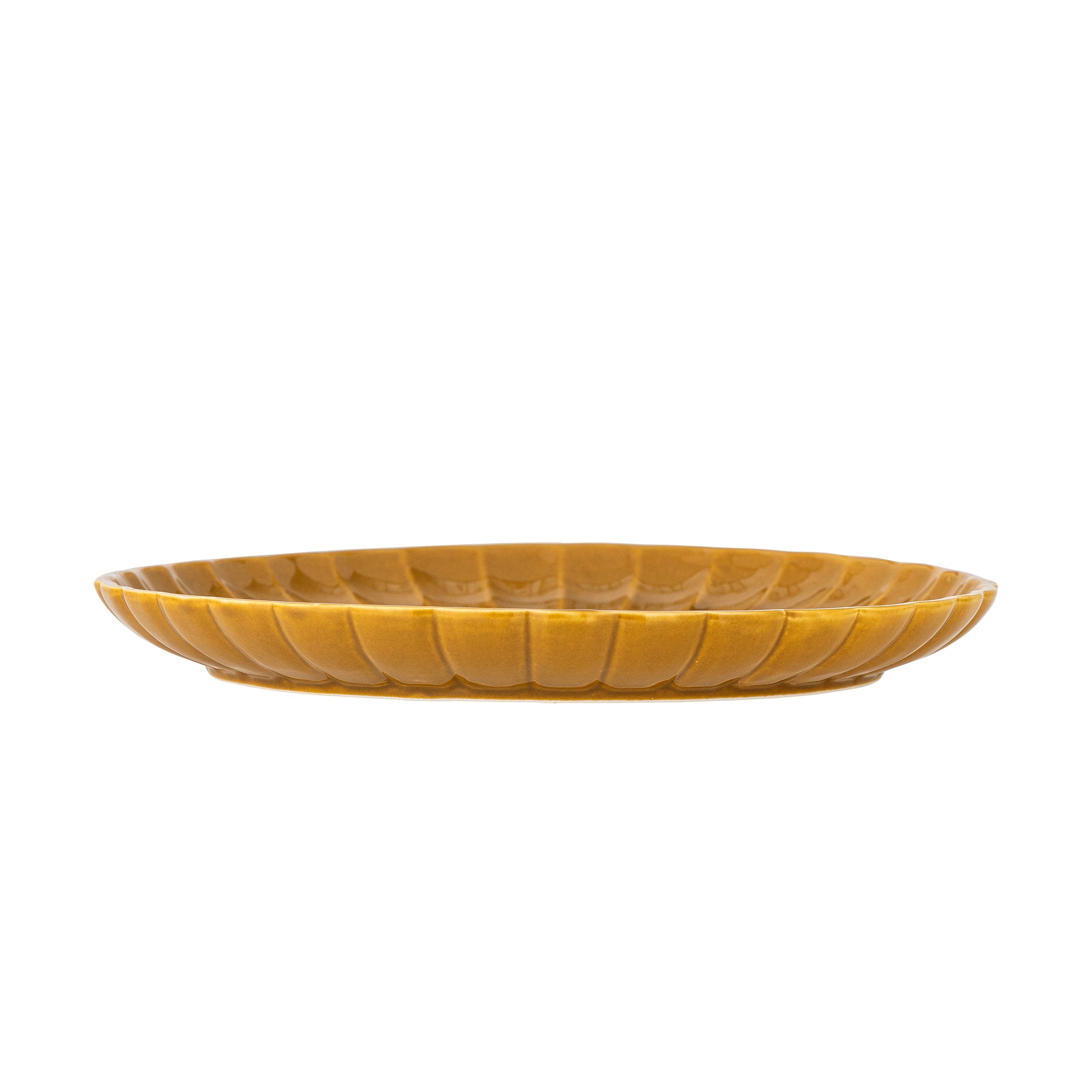 Bloomingville Latina Tallrik, Gul, Stengods