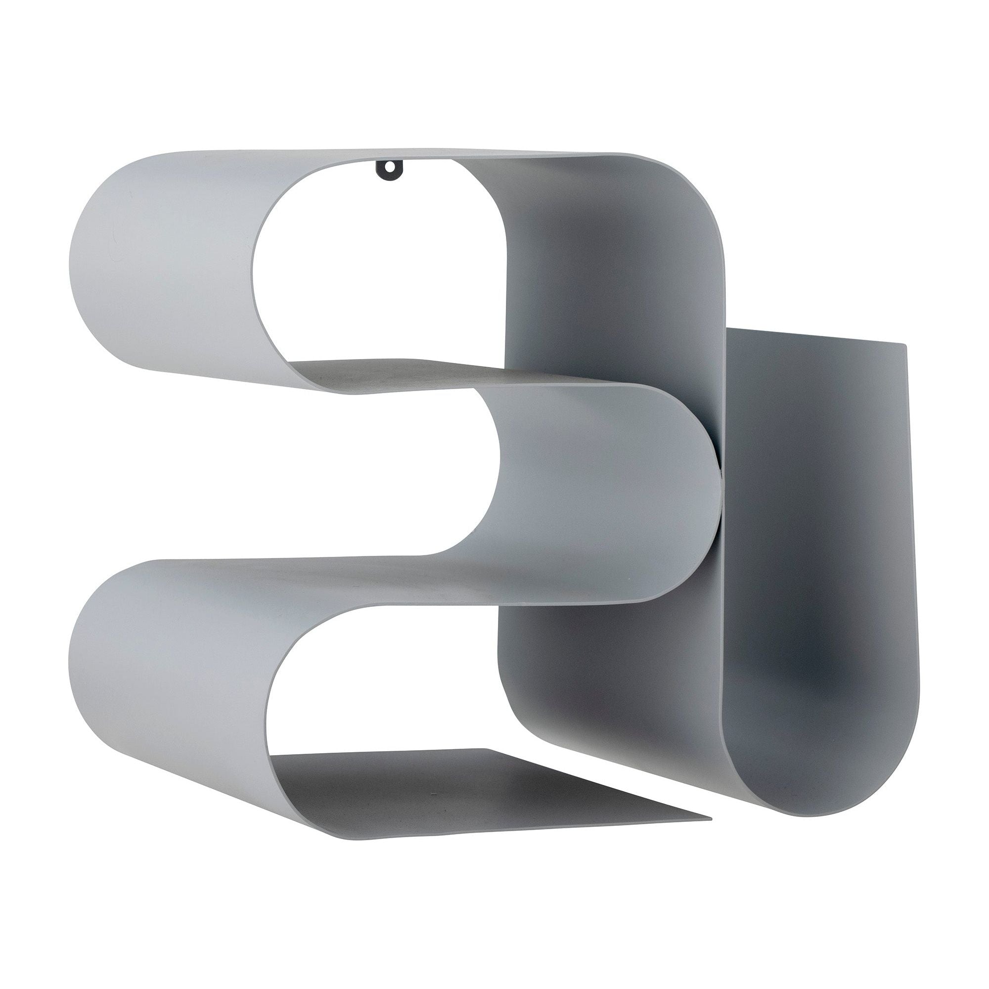 Bloomingville Berra Tidningshållare, Grå, Metall