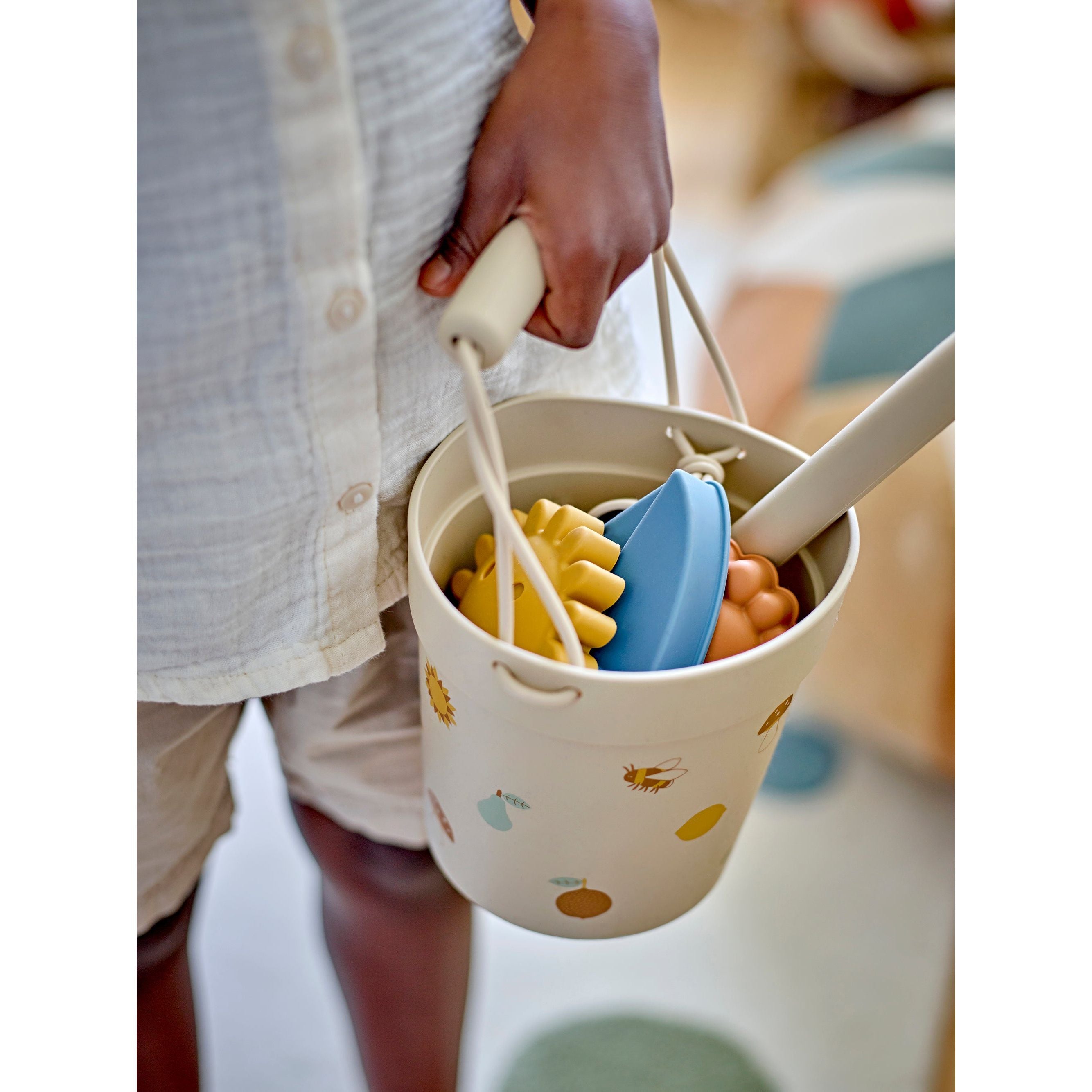 Bloomingville Mini Agnes Strand- och Sandleksak, Natur, Silikon