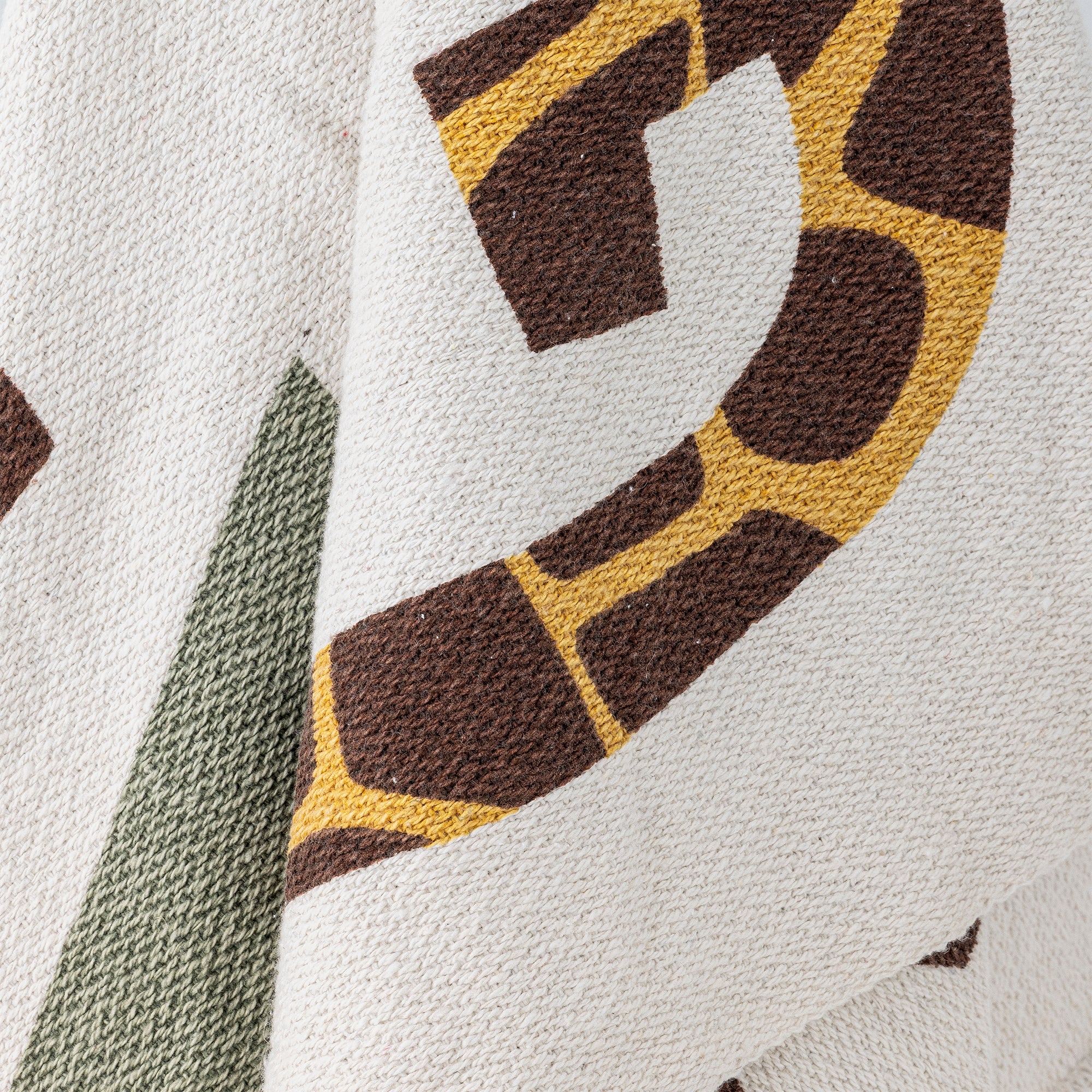 Bloomingville Mini Memmo Pläd, Multi, Återvunnen Bomull