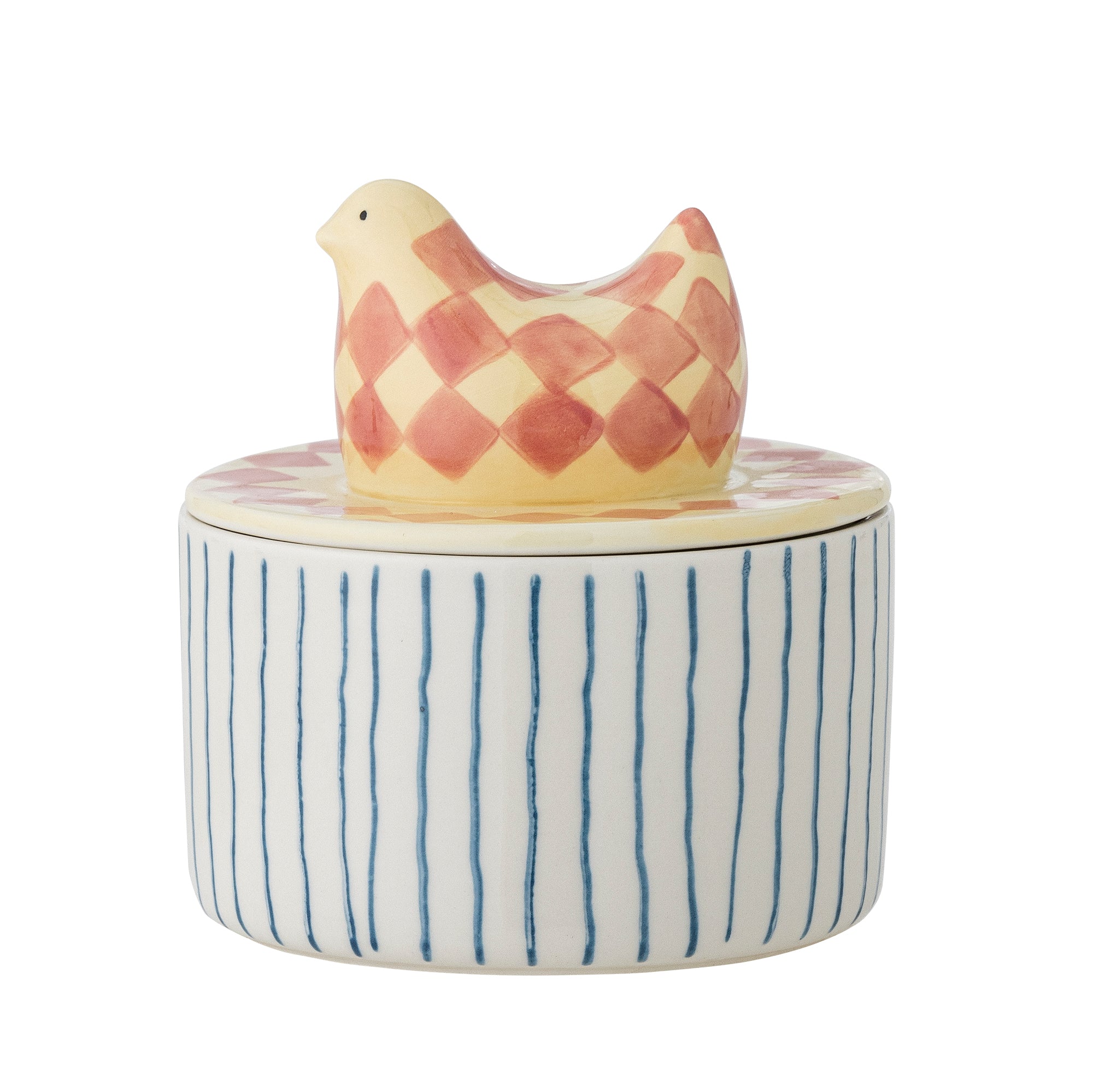 Bloomingville Biona Burk med Lock, Multi, Stengods