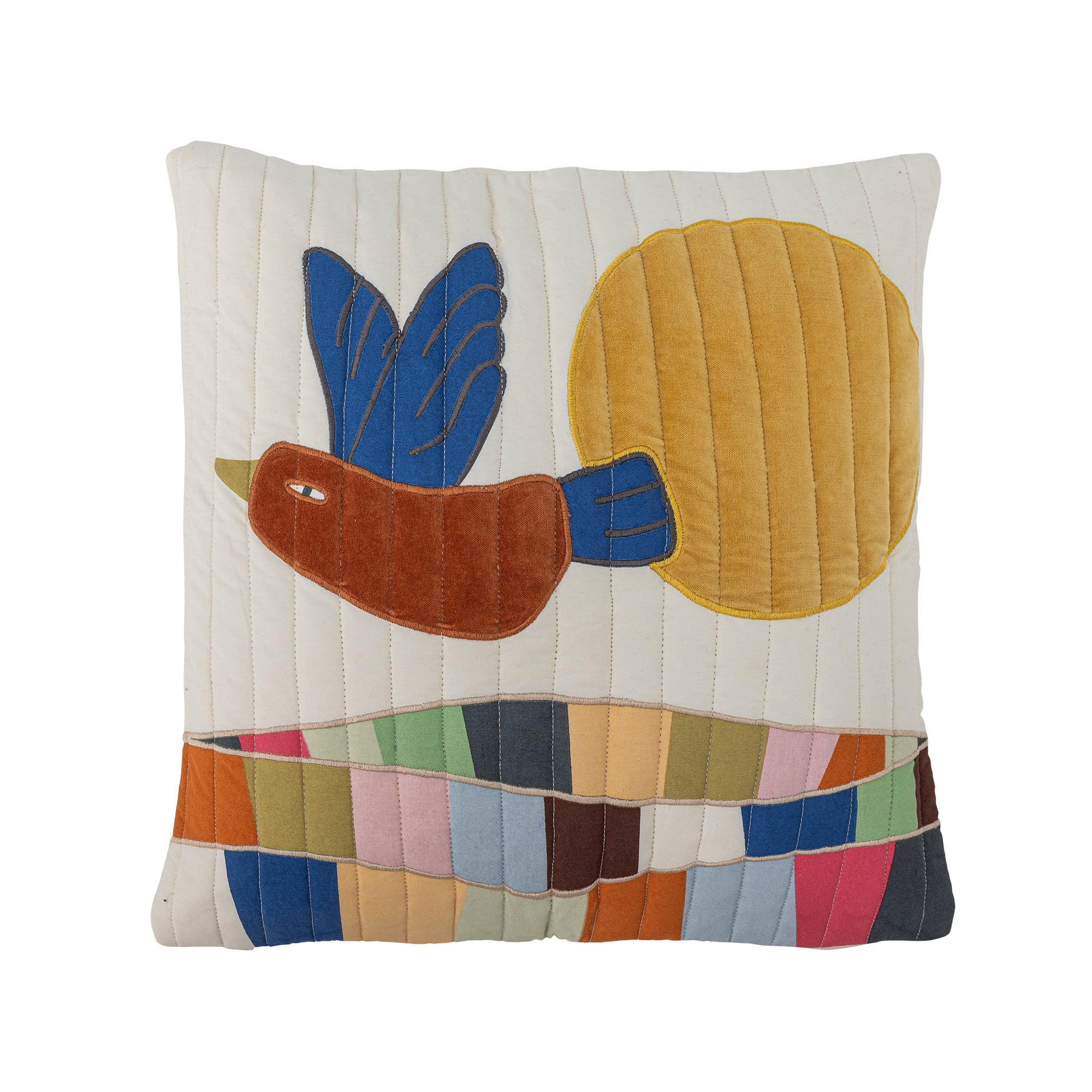 Bloomingville Mini Colorine Kudde, Natur, Bomull