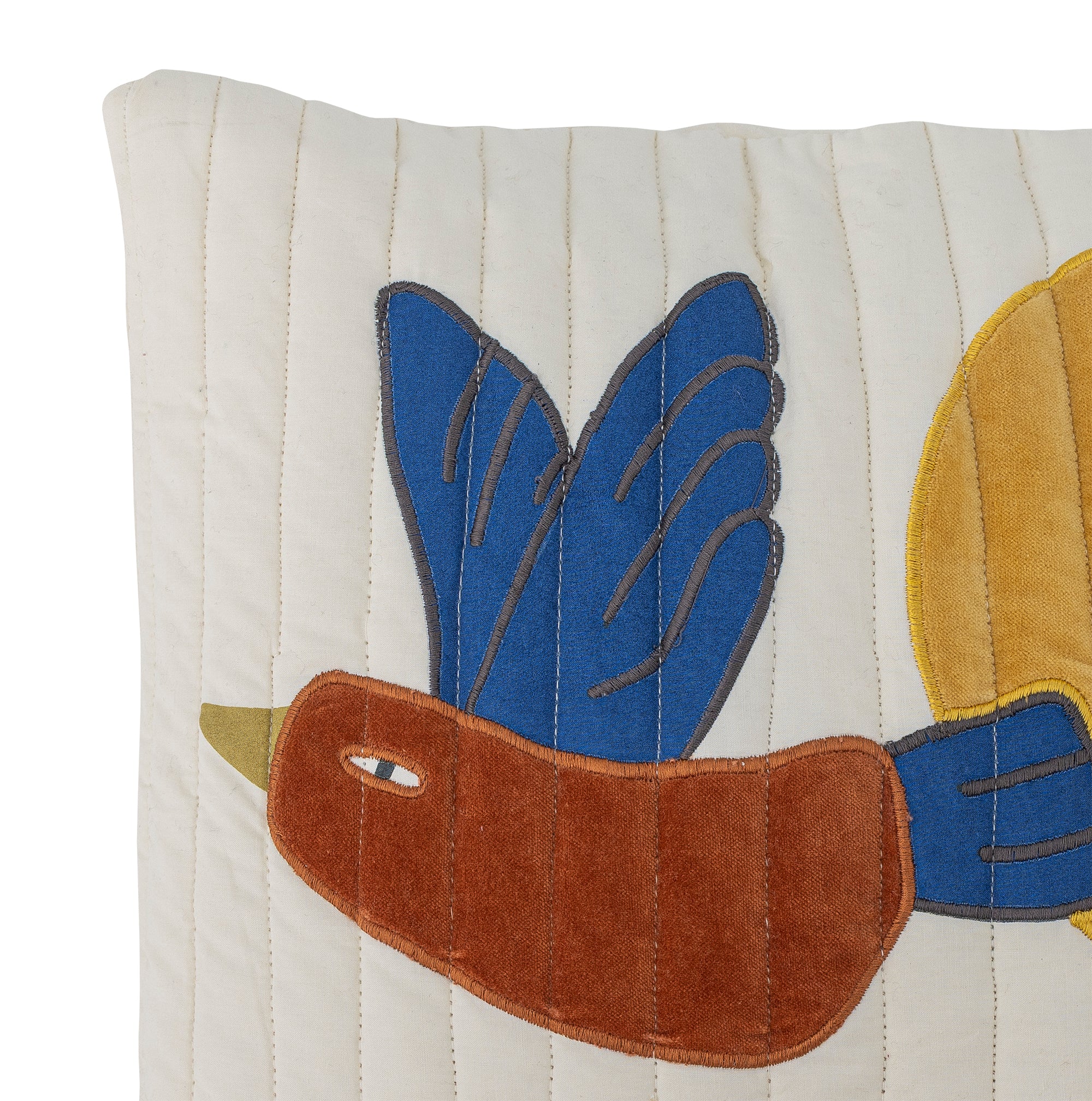 Bloomingville Mini Colorine Kudde, Natur, Bomull