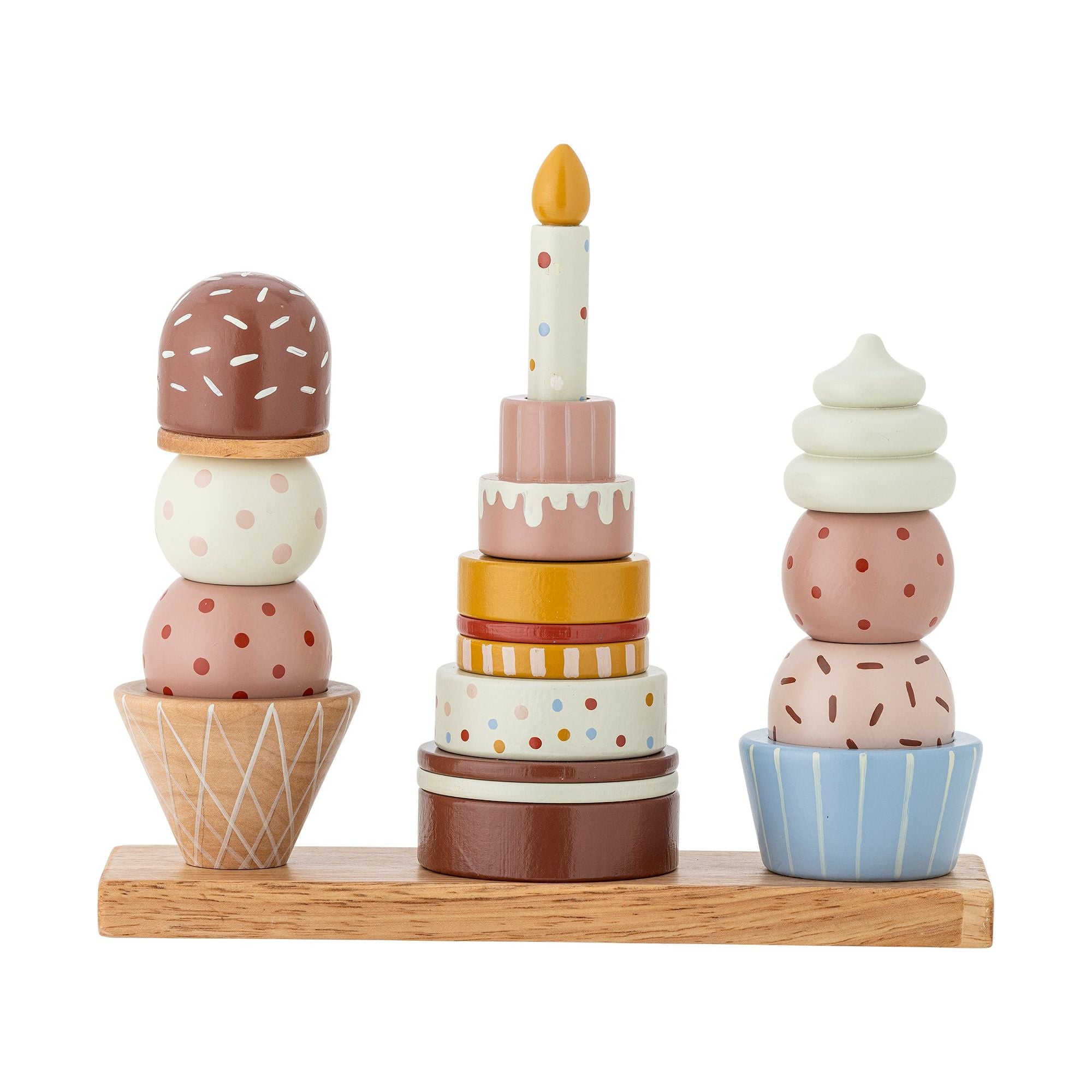 Bloomingville Mini Celebrate Aktivitetsleksak, Natur, Bokträ