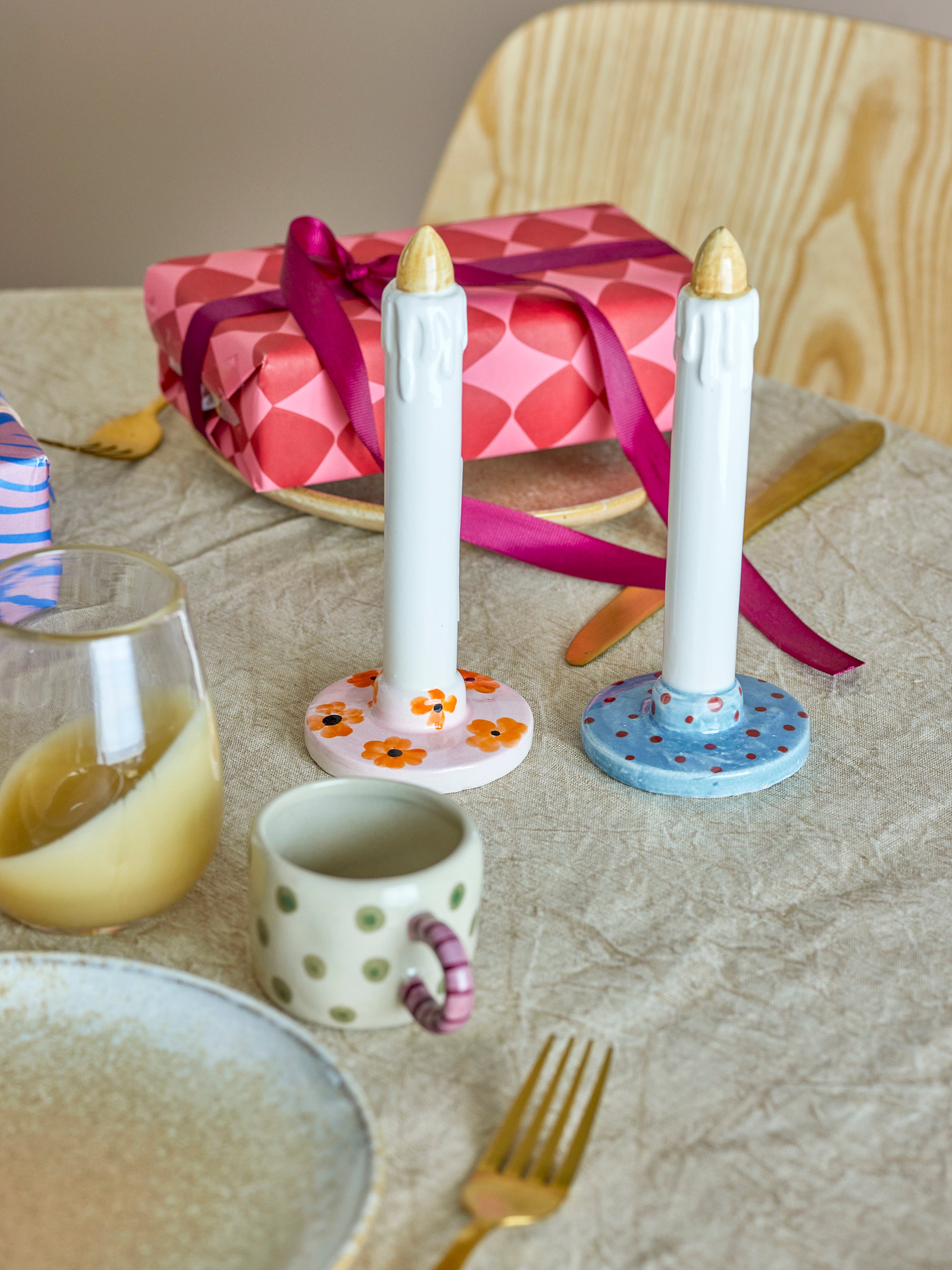 Bloomingville Heida Deco, Multi, Stengods