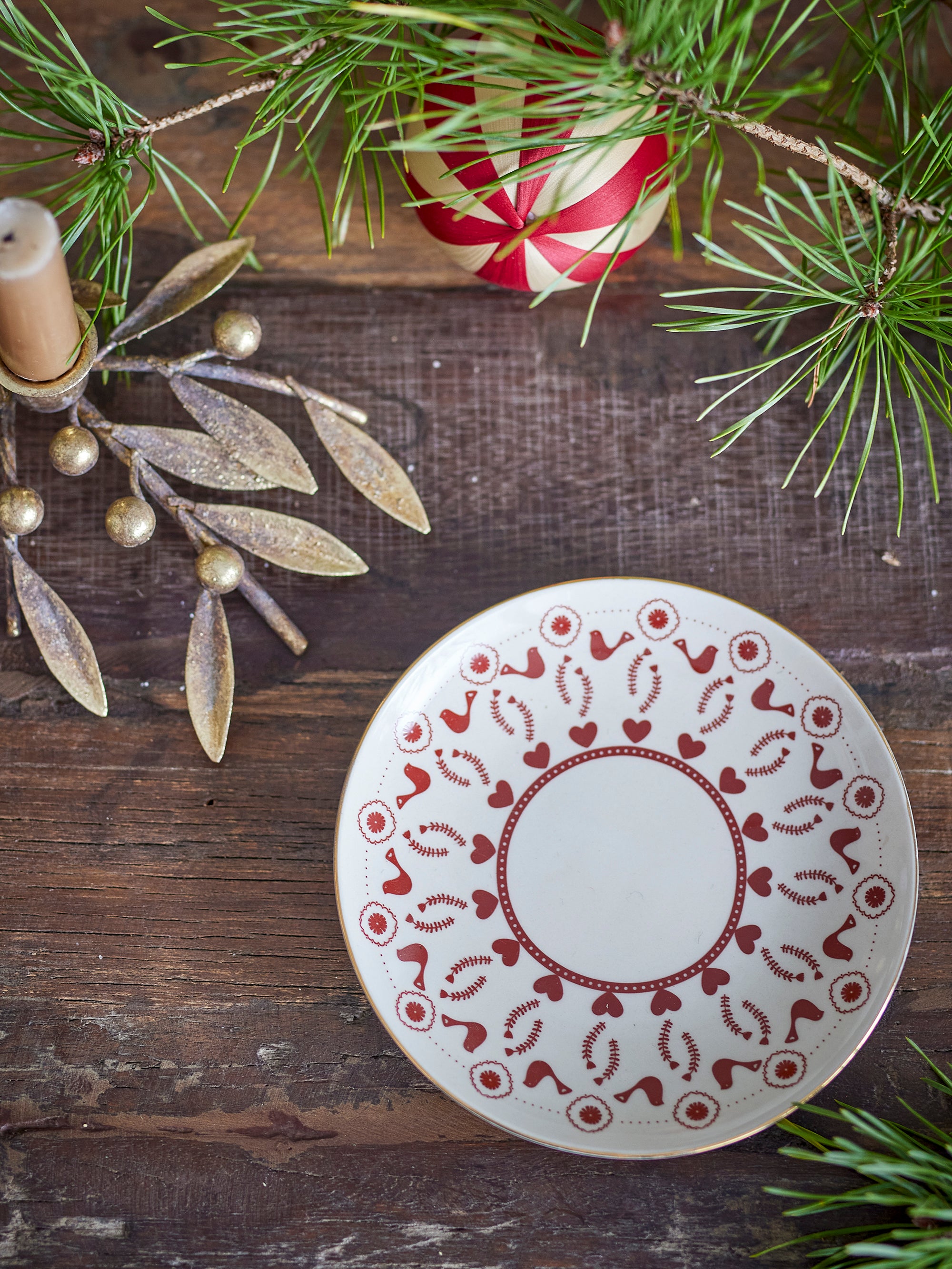 Bloomingville Jolly Tallrik, Multi, Stengods