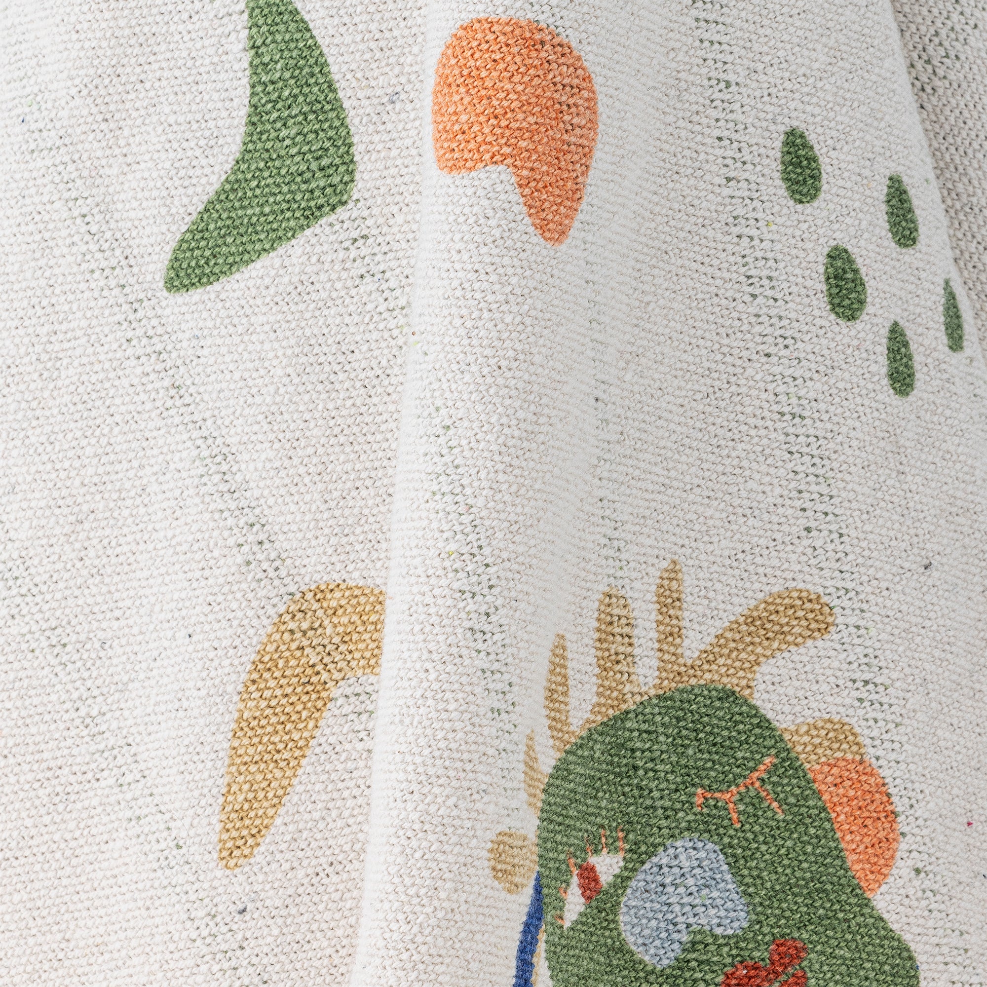 Bloomingville Mini Sylvie Pläd, Multi, Återvunnen Bomull