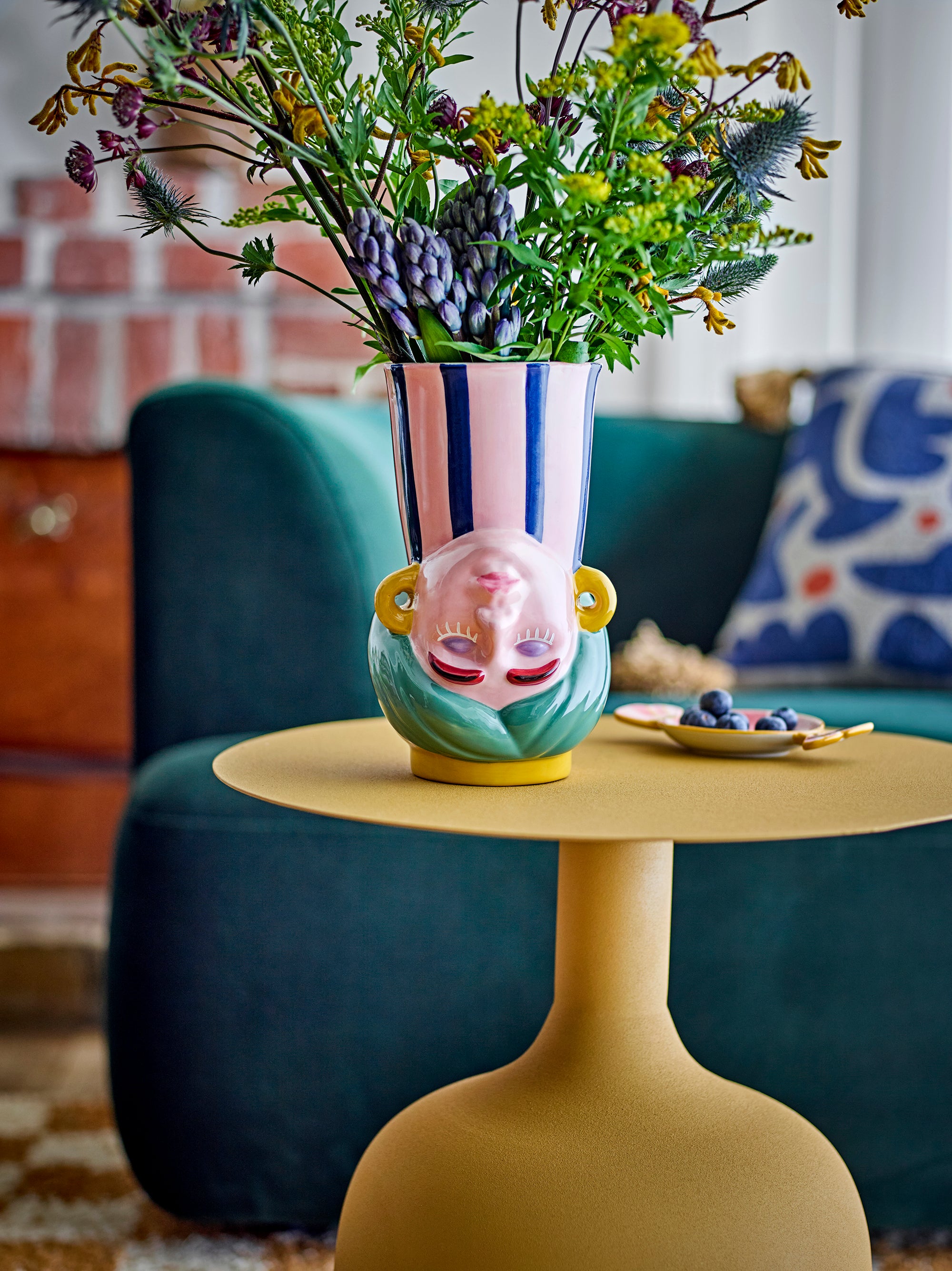 Bloomingville Miss Jody Vas, Multi, Stengods