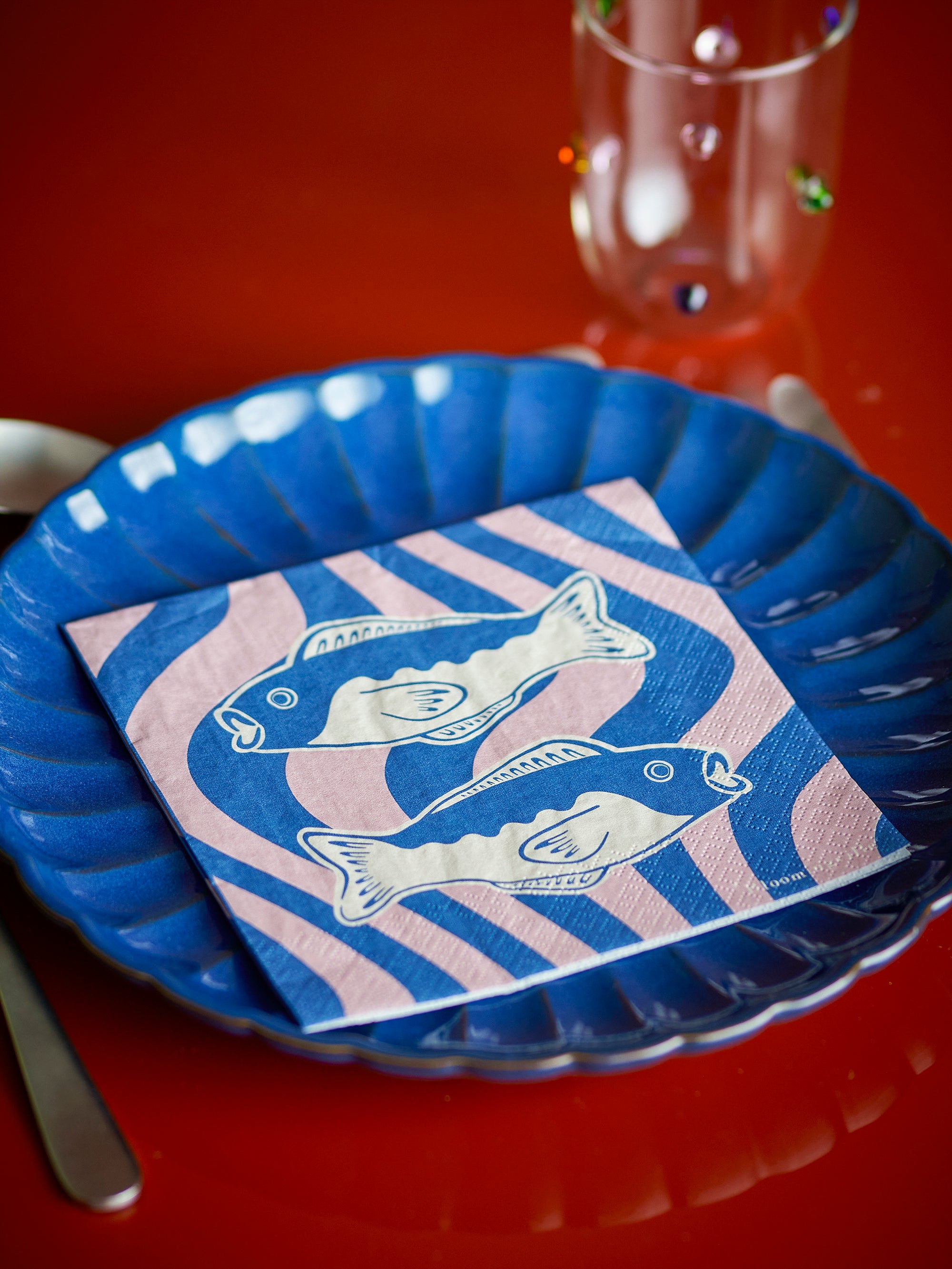 Bloomingville Remy Servett, Multi, FSC®Mix, Papper