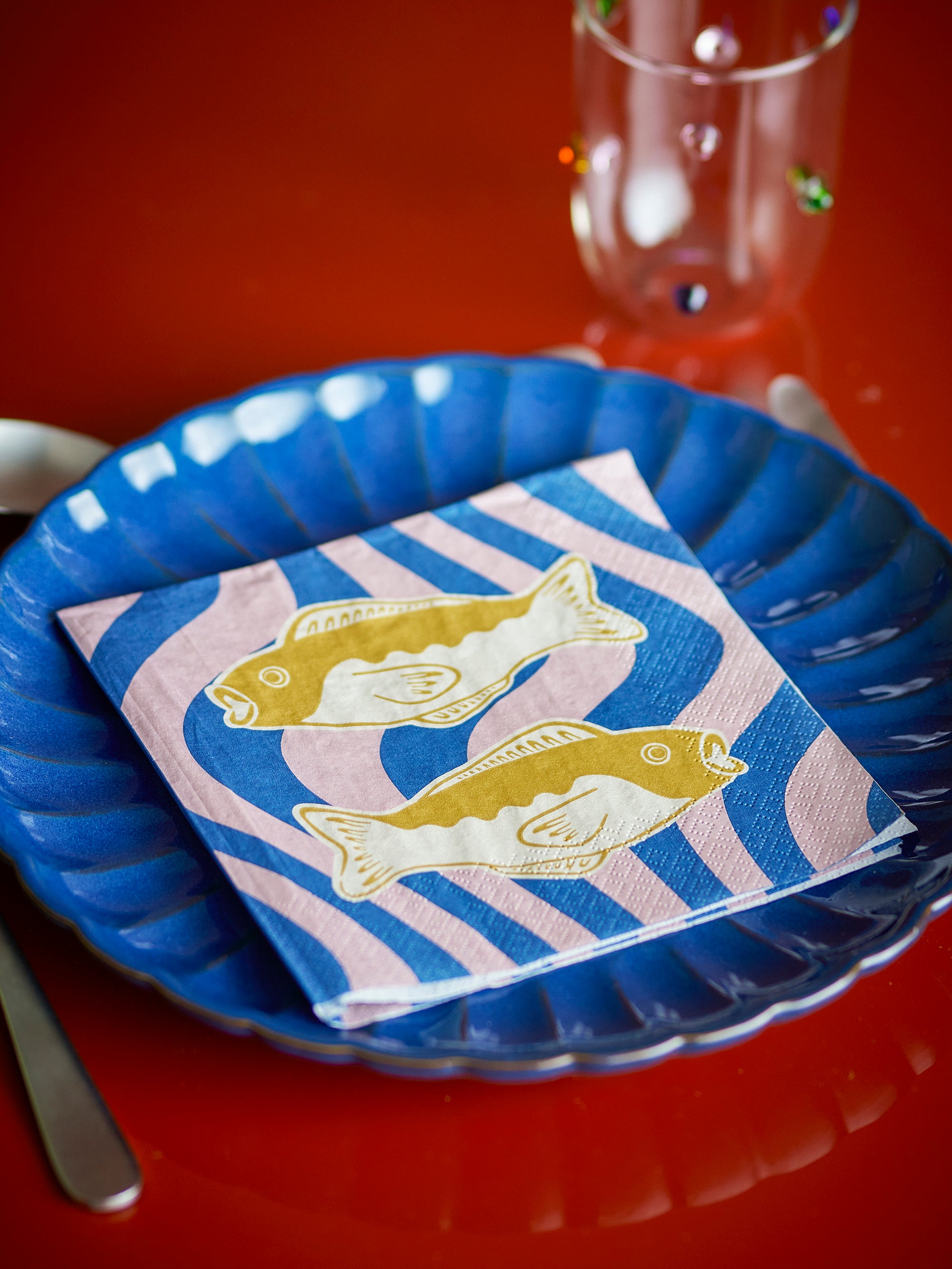 Bloomingville Remy Servett, Multi, FSC®Mix, Papper