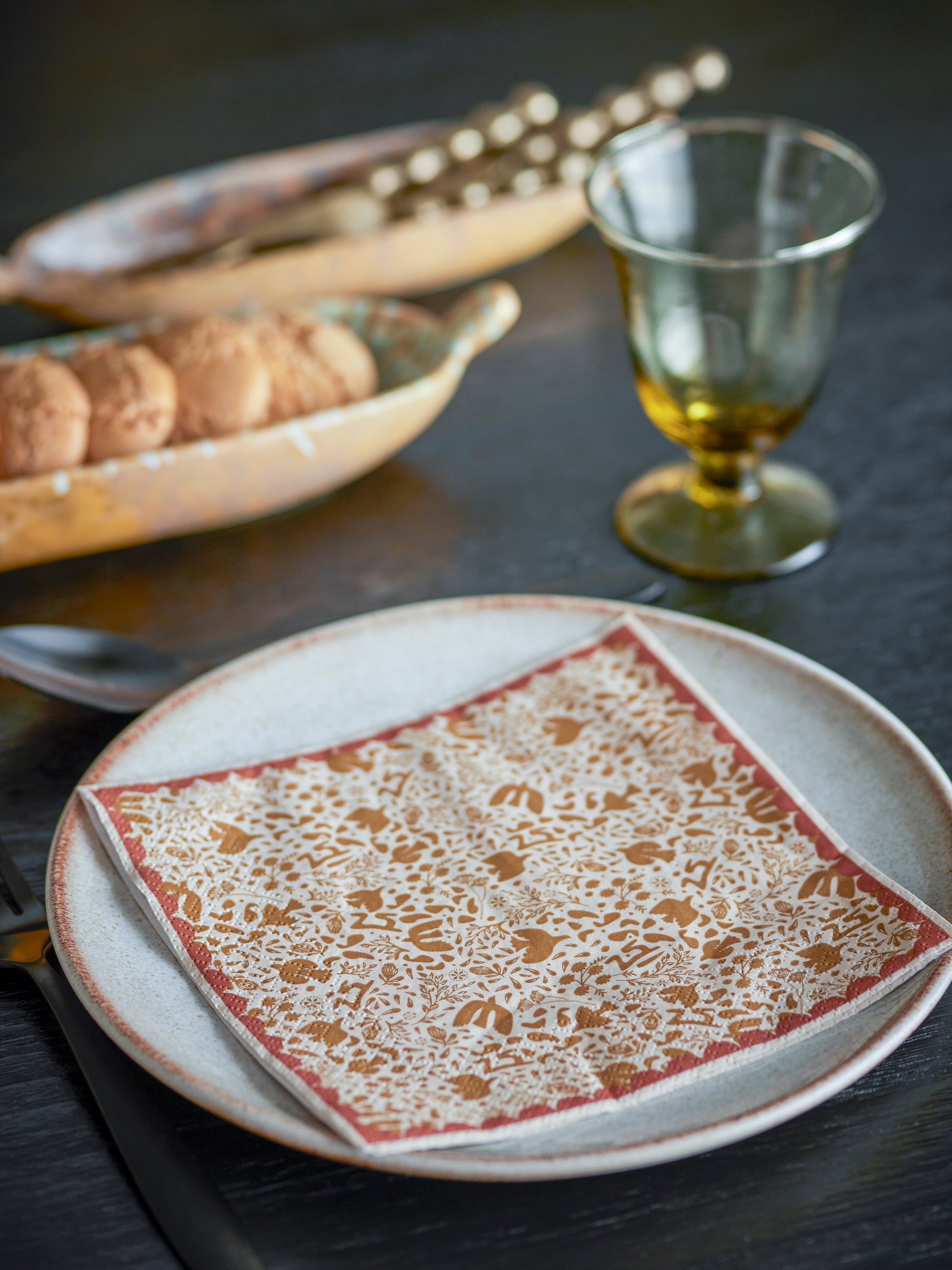 Bloomingville Anniversary Servett, Multi, FSC®Mix, Papper