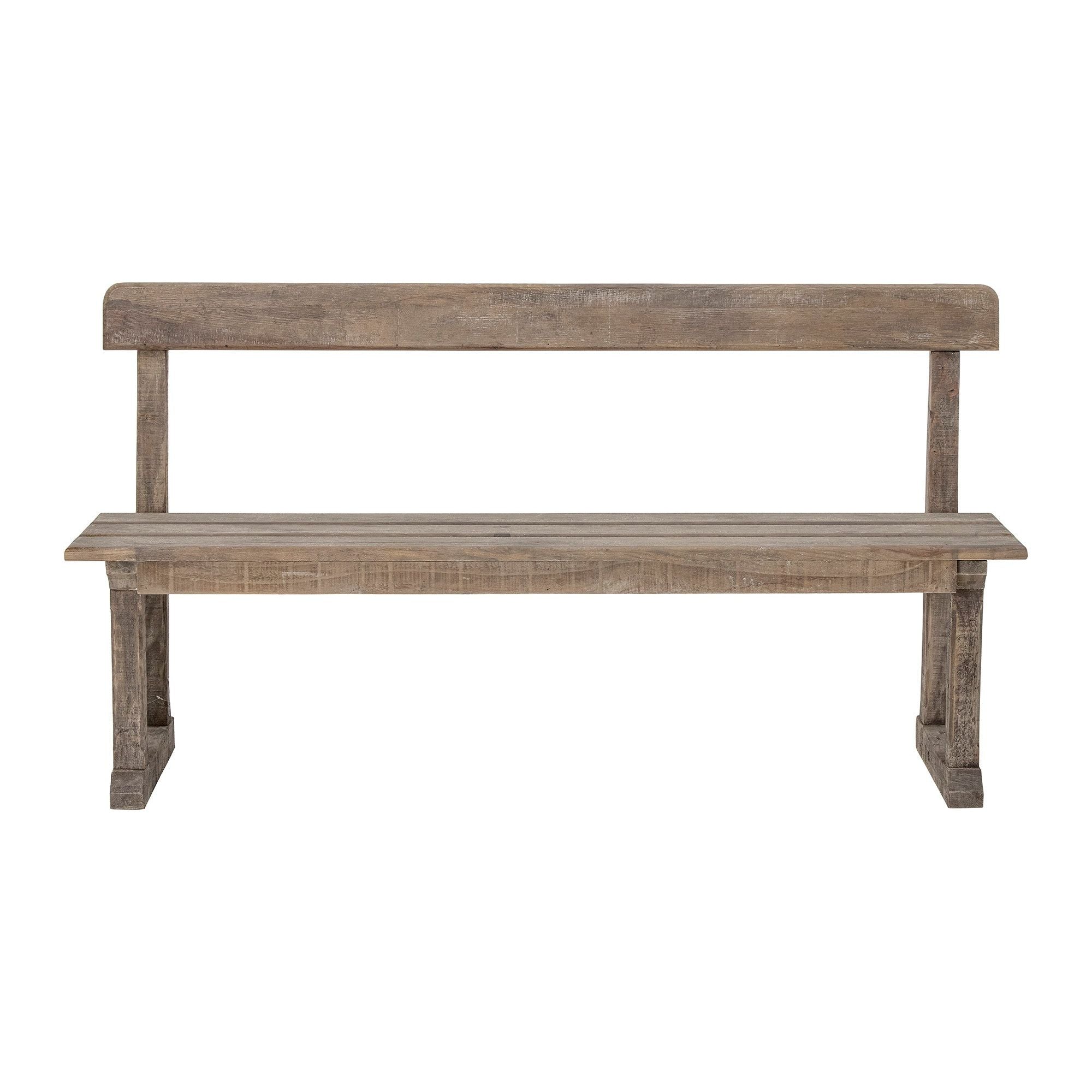 Creative Collection Portland Bänk, Natur, Återvunnet Pinnträ