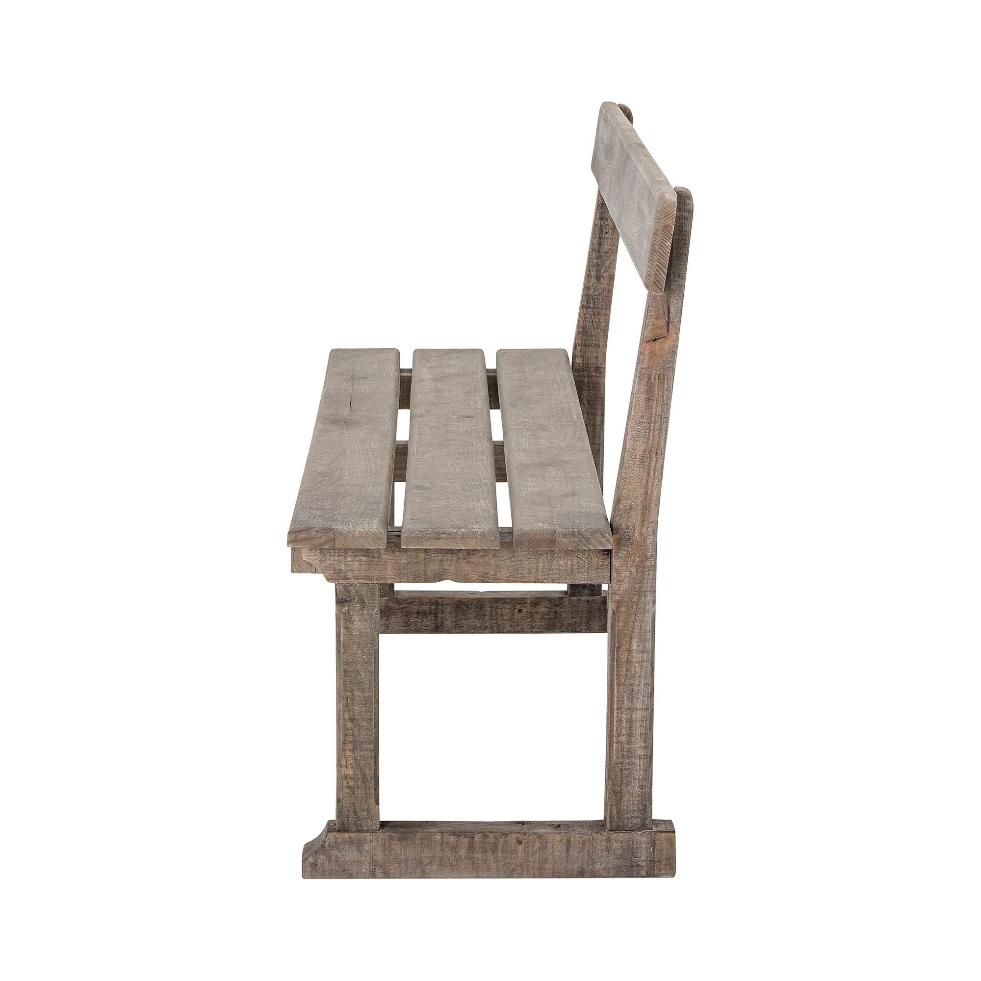 Creative Collection Portland Bänk, Natur, Återvunnet Pinnträ